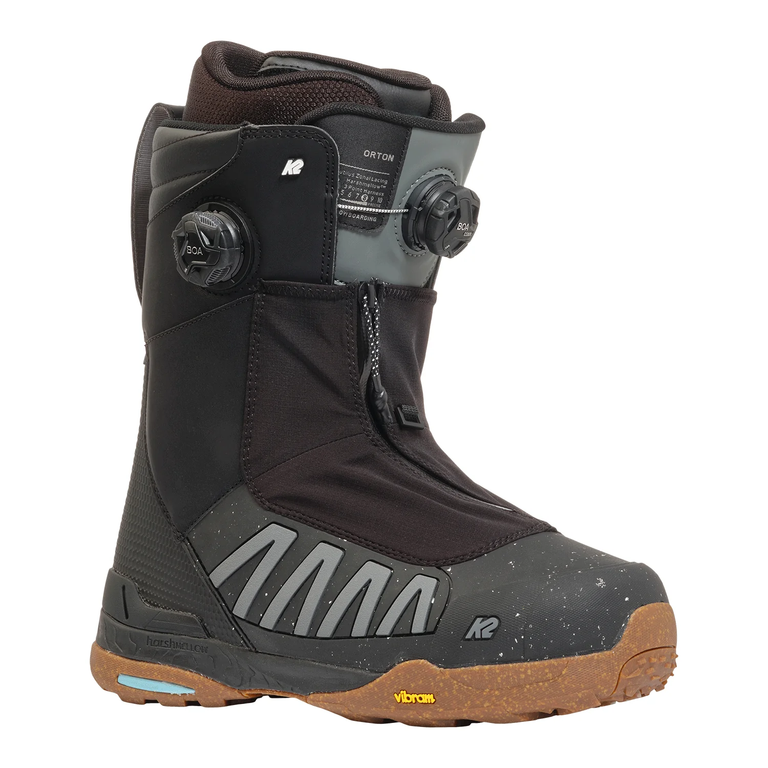 K2 Men's Orton Snowboard Boots 2025 Black