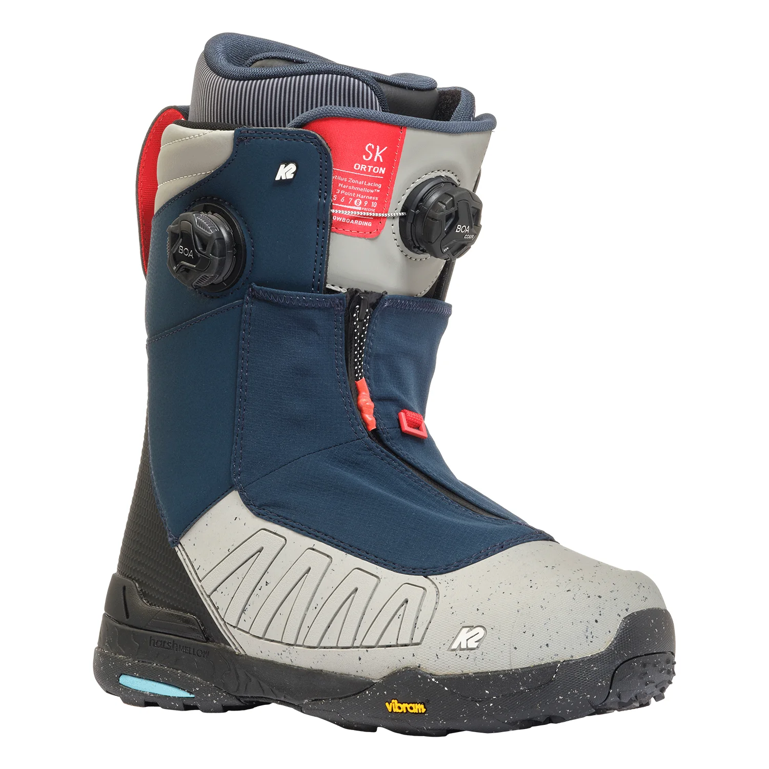 K2 Men's Orton Snowboard Boots 2025 Deep Blue