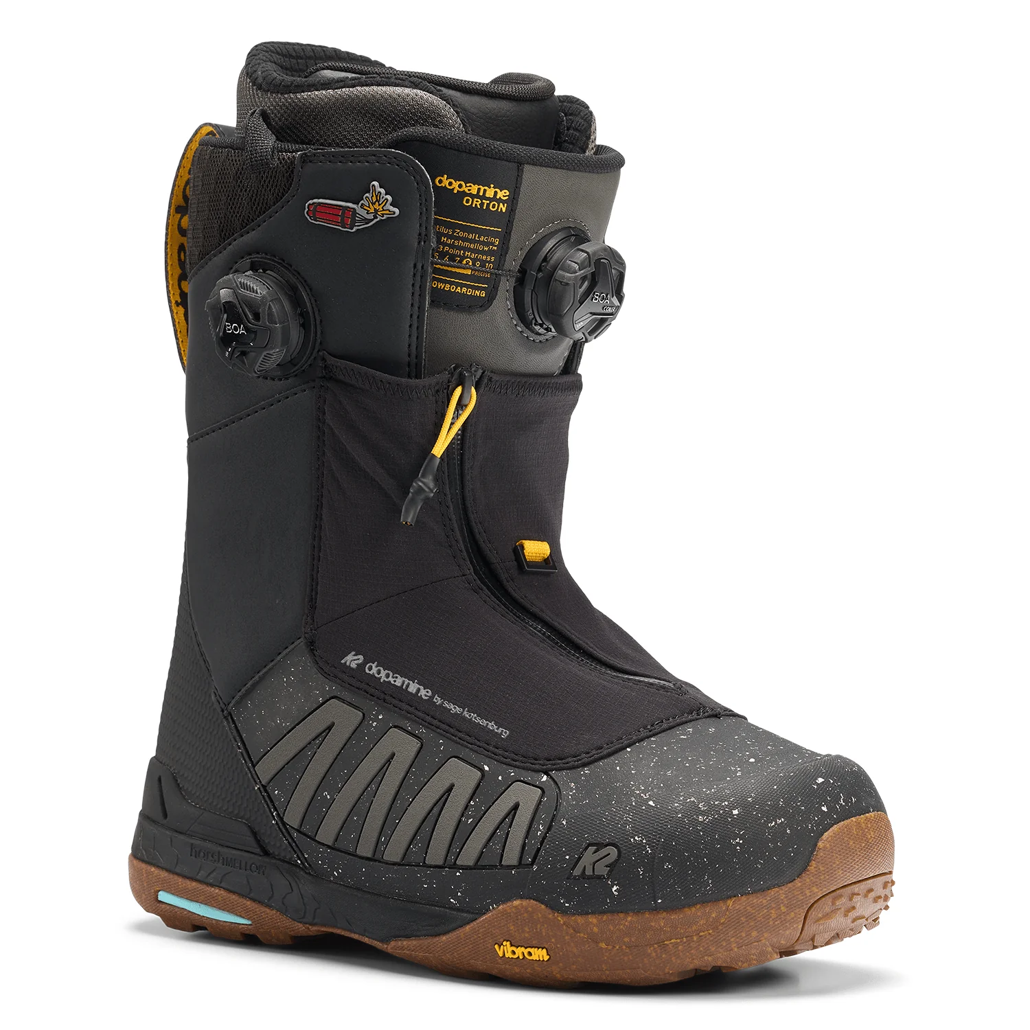 K2 Men's Orton Snowboard Boots 2026 Black