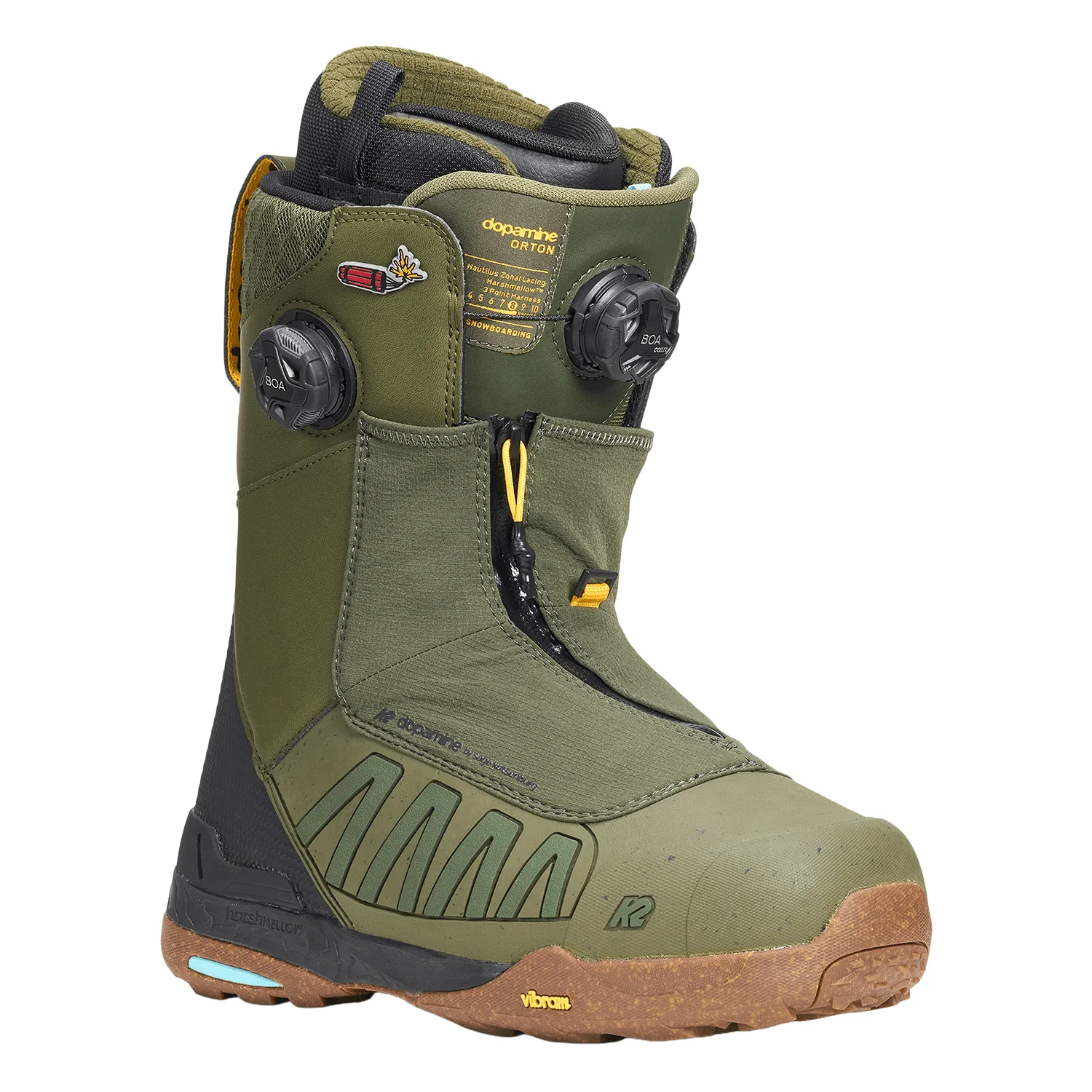 K2 Men's Orton Snowboard Boots 2026 Dopamine