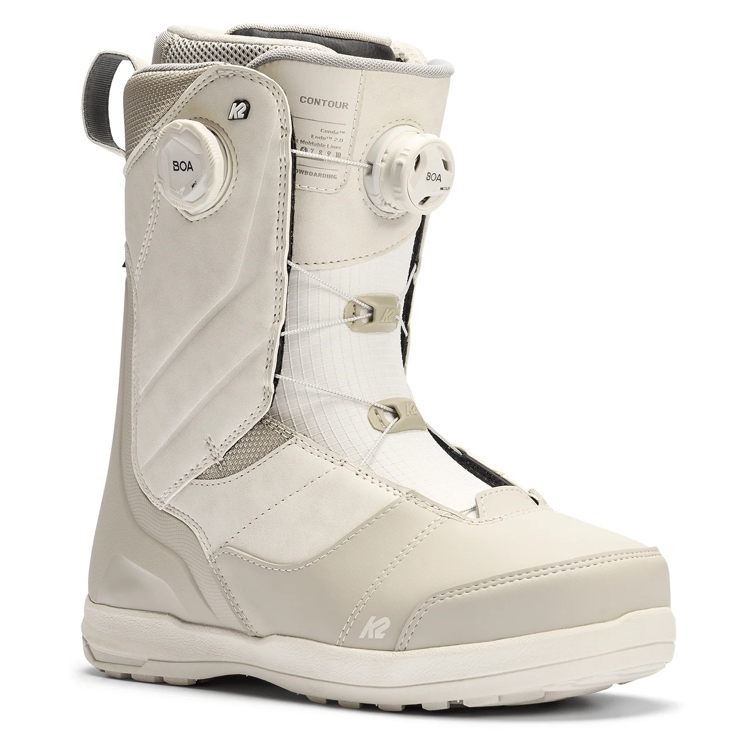 K2 Women's Contour Snowboard Boots 2026 Light Grey