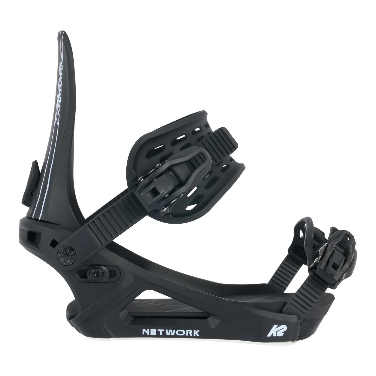 K2 Women's Network Snowboard Bindings 2024 Black
