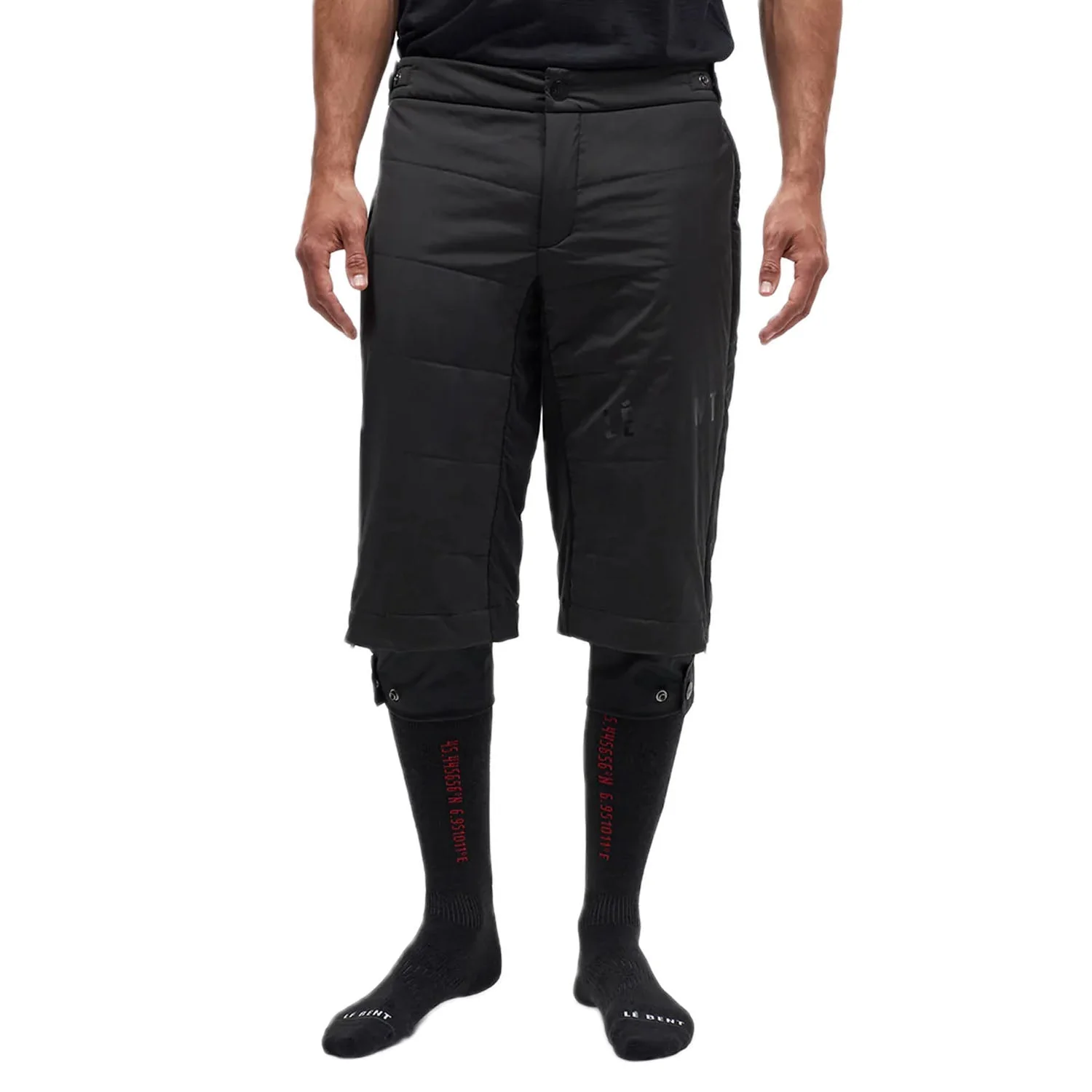 Le Bent Wool Insulated .75 Pant Black