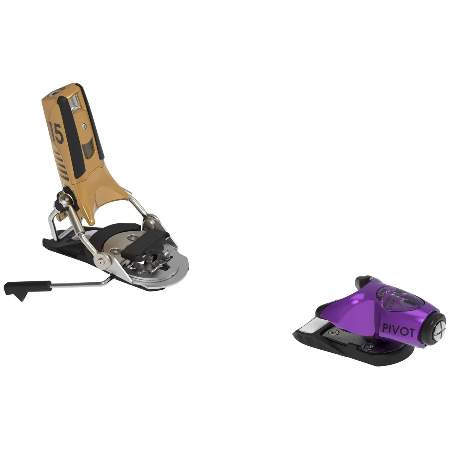 Look Pivot 2.0 15 GW Ski Binding 2026 Purple/Gold