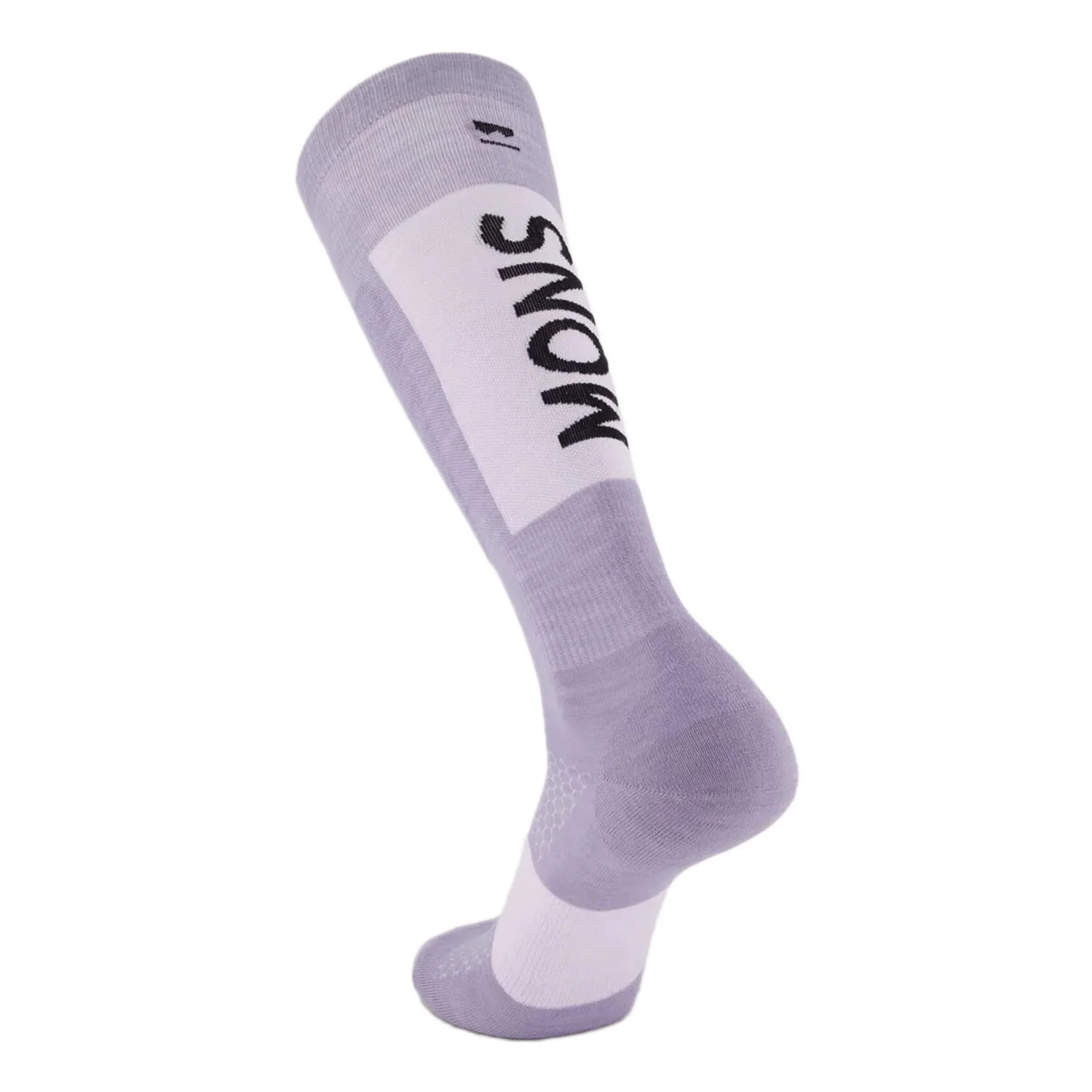 Mons Royale Atlas Merino Snow Sock Thistle Cloud - Image 2