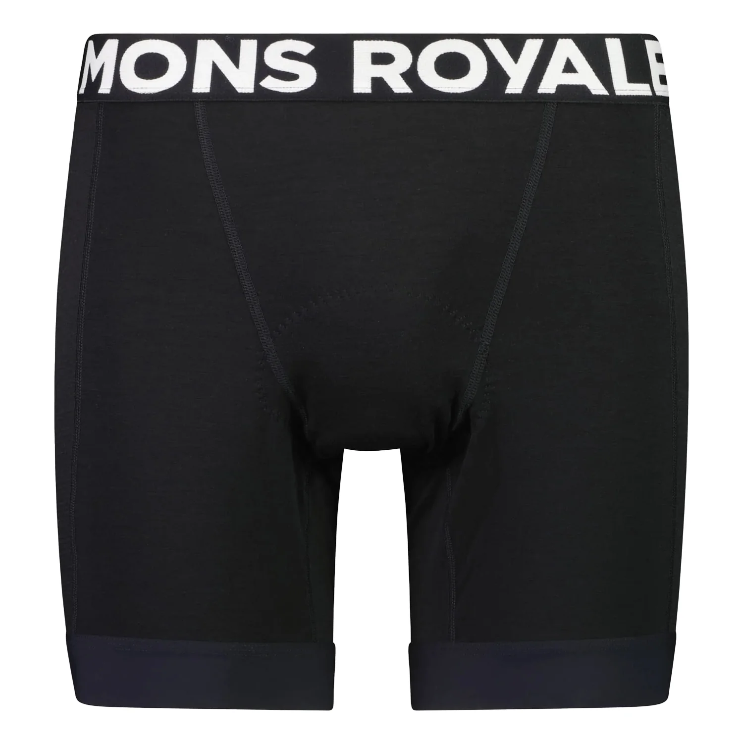 Mons Royale Men's Epic Merino Bike Liner Black - Image 3