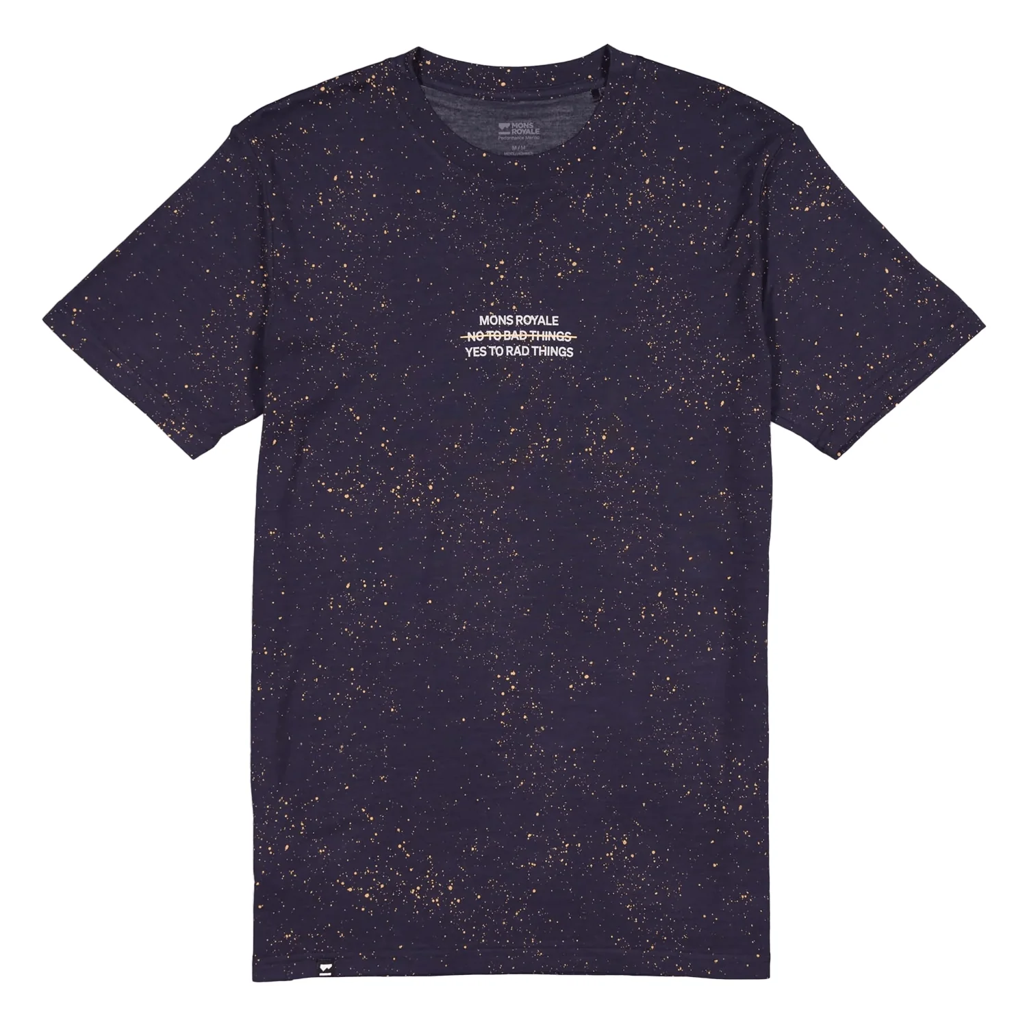Mons Royale Men's Icon Merino Classic T-Shirt Cosmic - Image 4