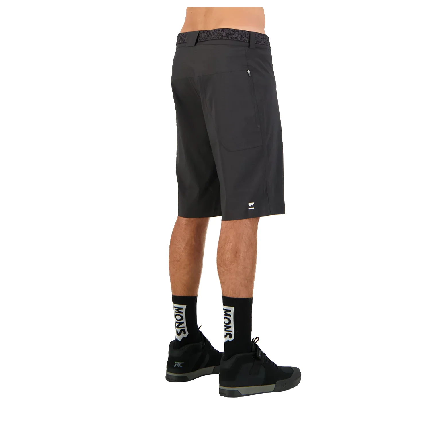 Mons Royale Men's Virage Bike Shorts 2.0 2024 Black - Image 4
