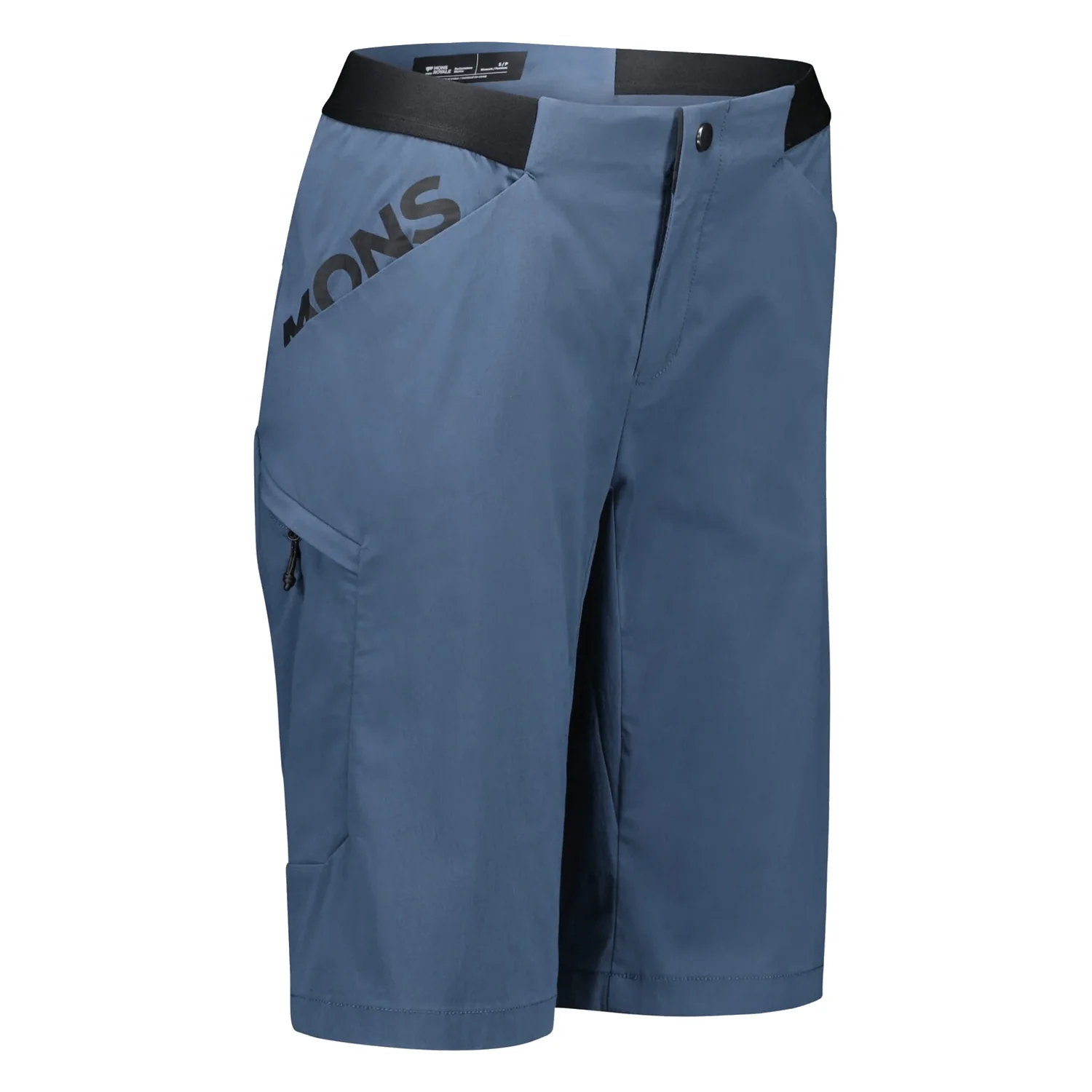 Mons Royale Women's Diversion Merino Trail Short Abyss - Image 3