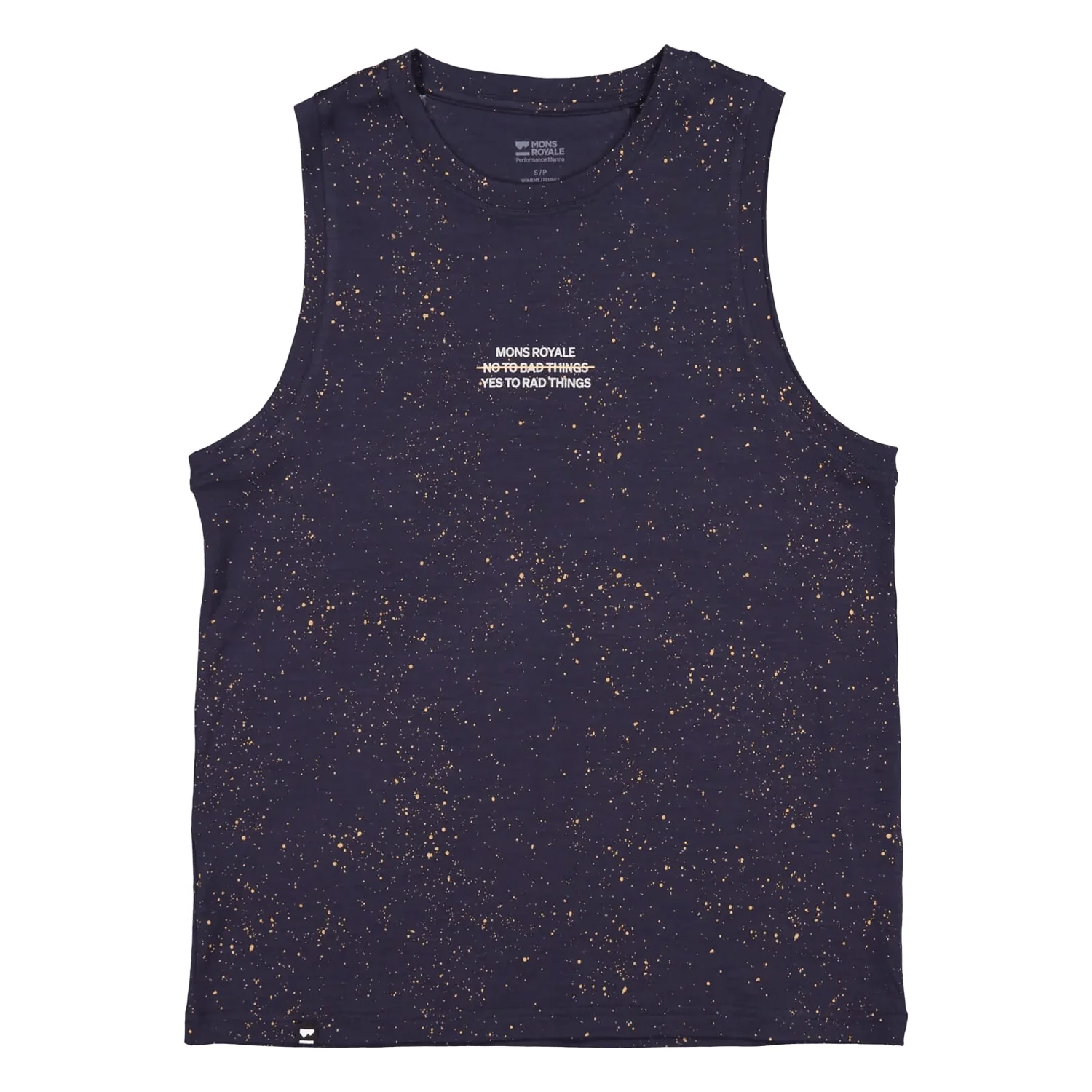 Mons Royale Women's Icon Merino Tank Cosmic - Image 3