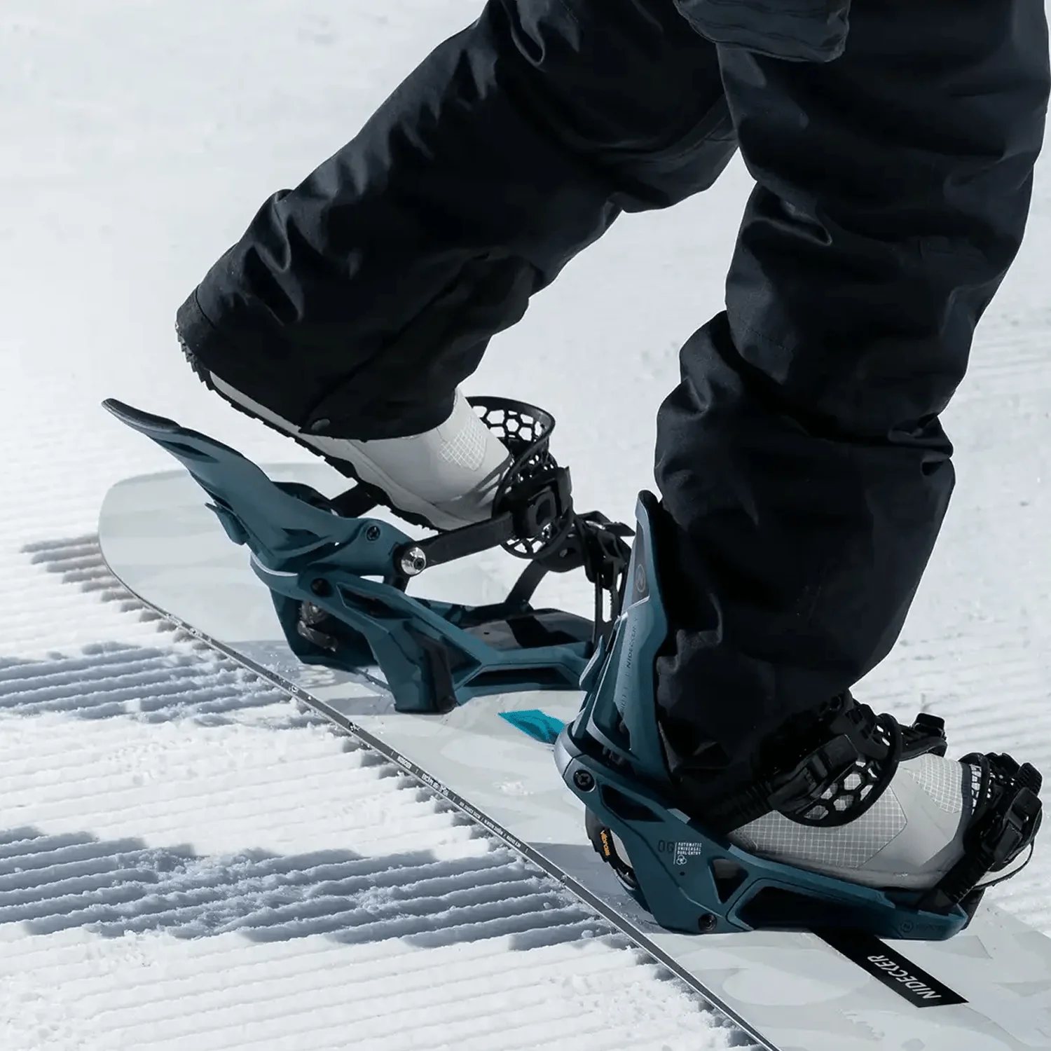 Nidecker OG Supermatic Snowboard Bindings 2026 Atlantic - Image 4