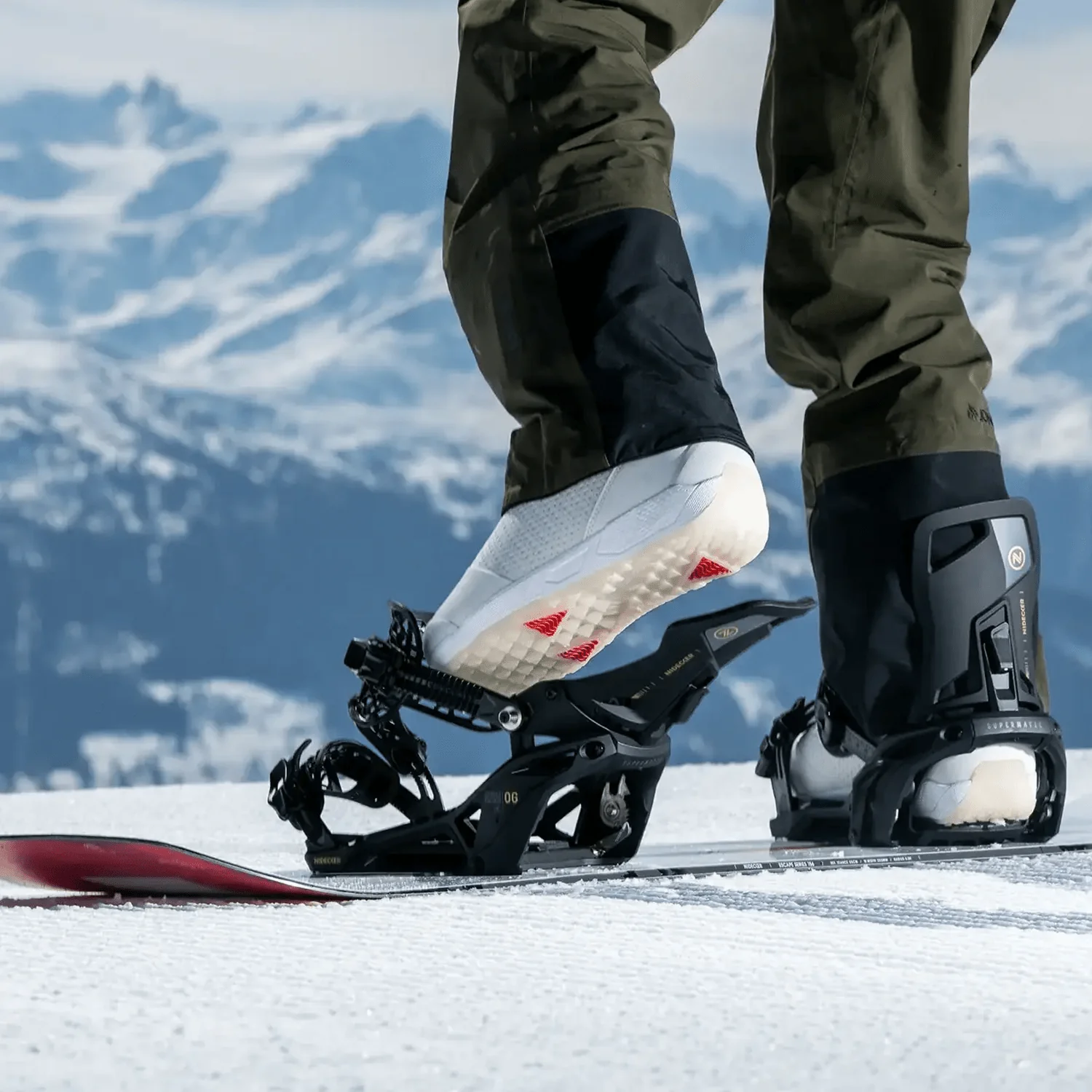 Nidecker OG Supermatic Snowboard Bindings 2026 Black - Image 4