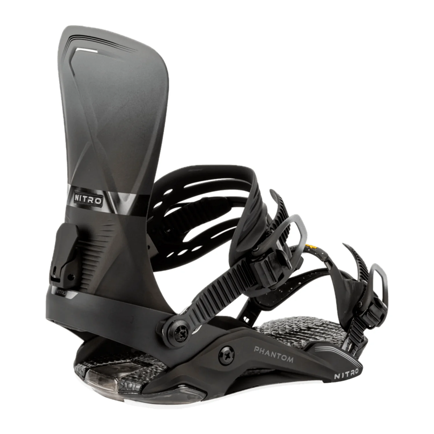 Nitro Men's Phantom Snowboard Bindings 2026 Black Fade