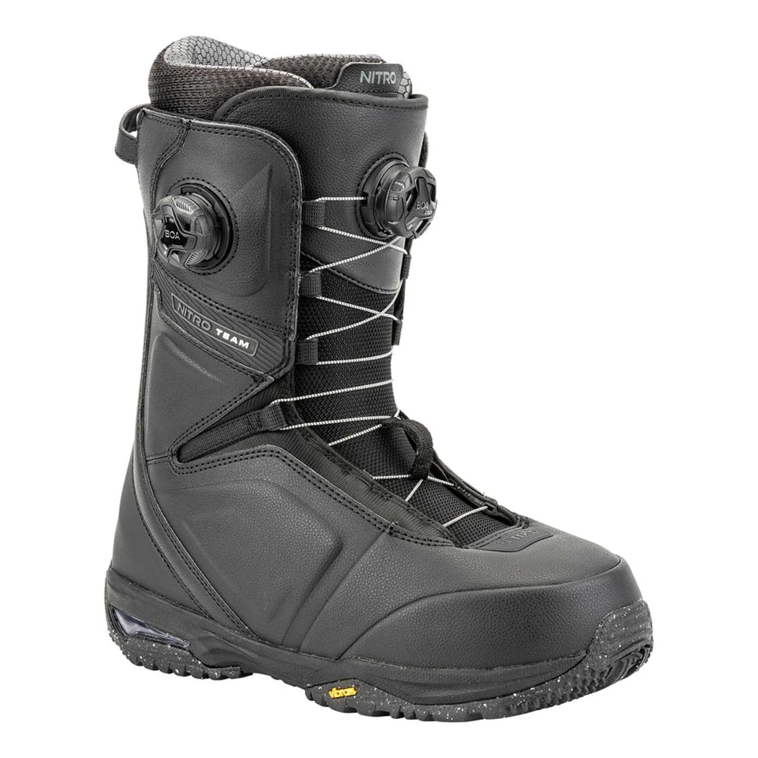 Nitro Men's Team BOA Snowboard Boots 2025 Black