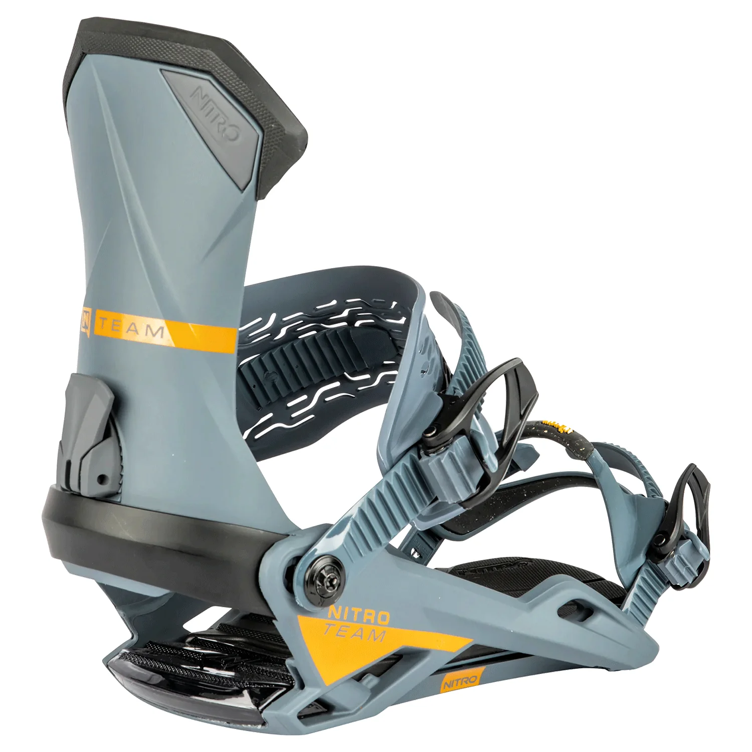 Nitro Men's Team Snowboard Bindings 2024 Gunmetal - Image 2