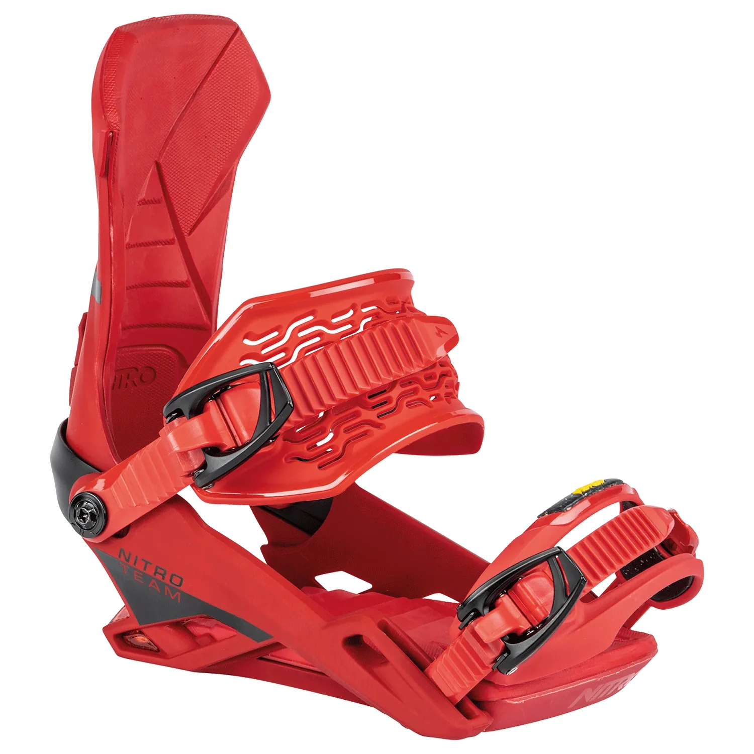 Nitro Men's Team Snowboard Bindings 2024 Red