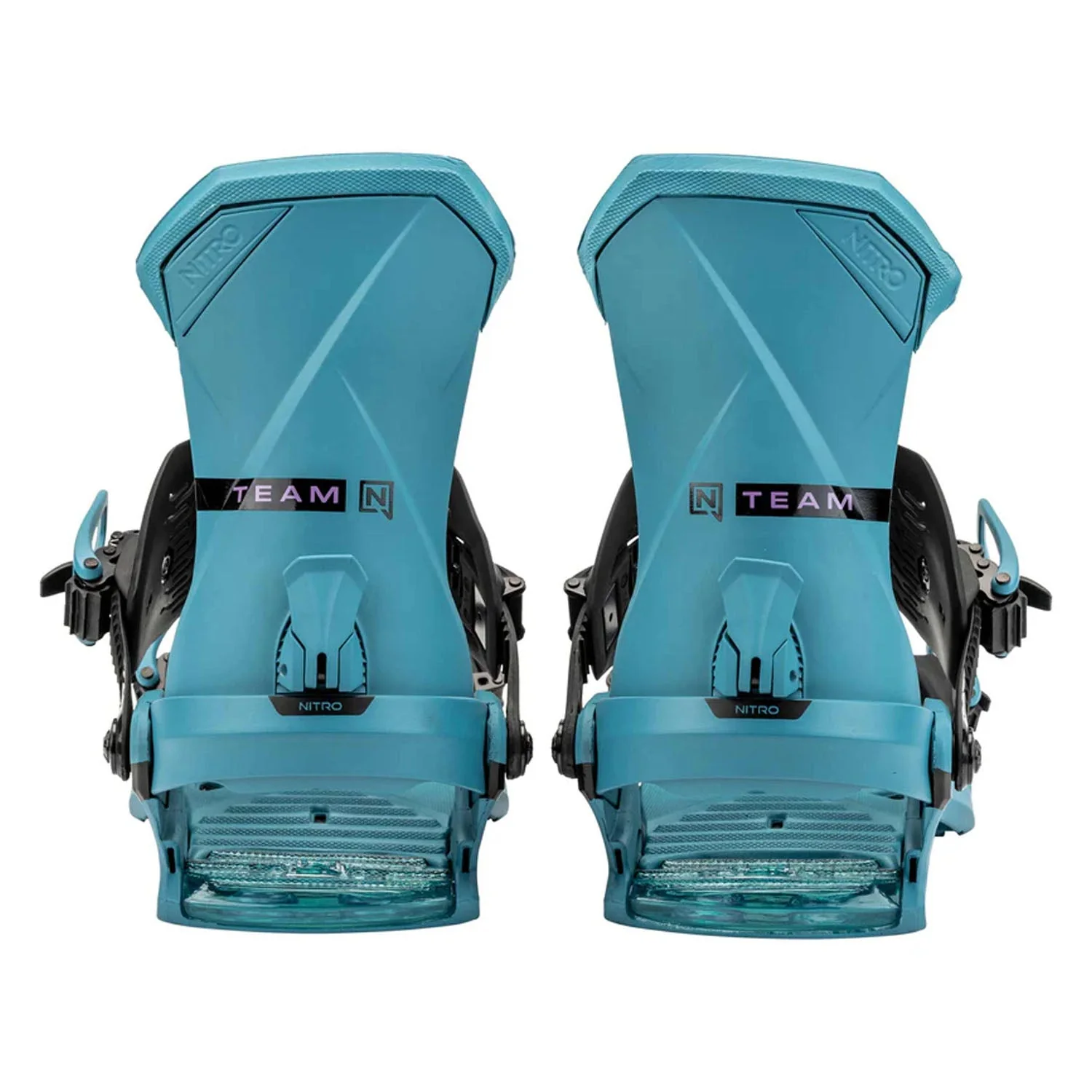 Nitro Men's Team Snowboard Bindings 2025 Midnight Turquoise - Image 3