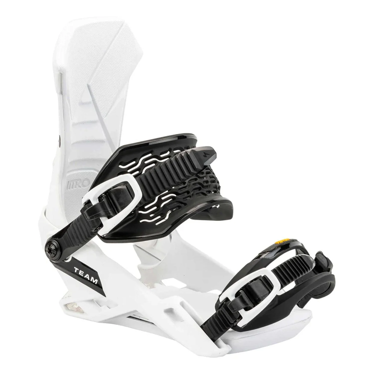 Nitro Men's Team Snowboard Bindings 2025 White - Image 2