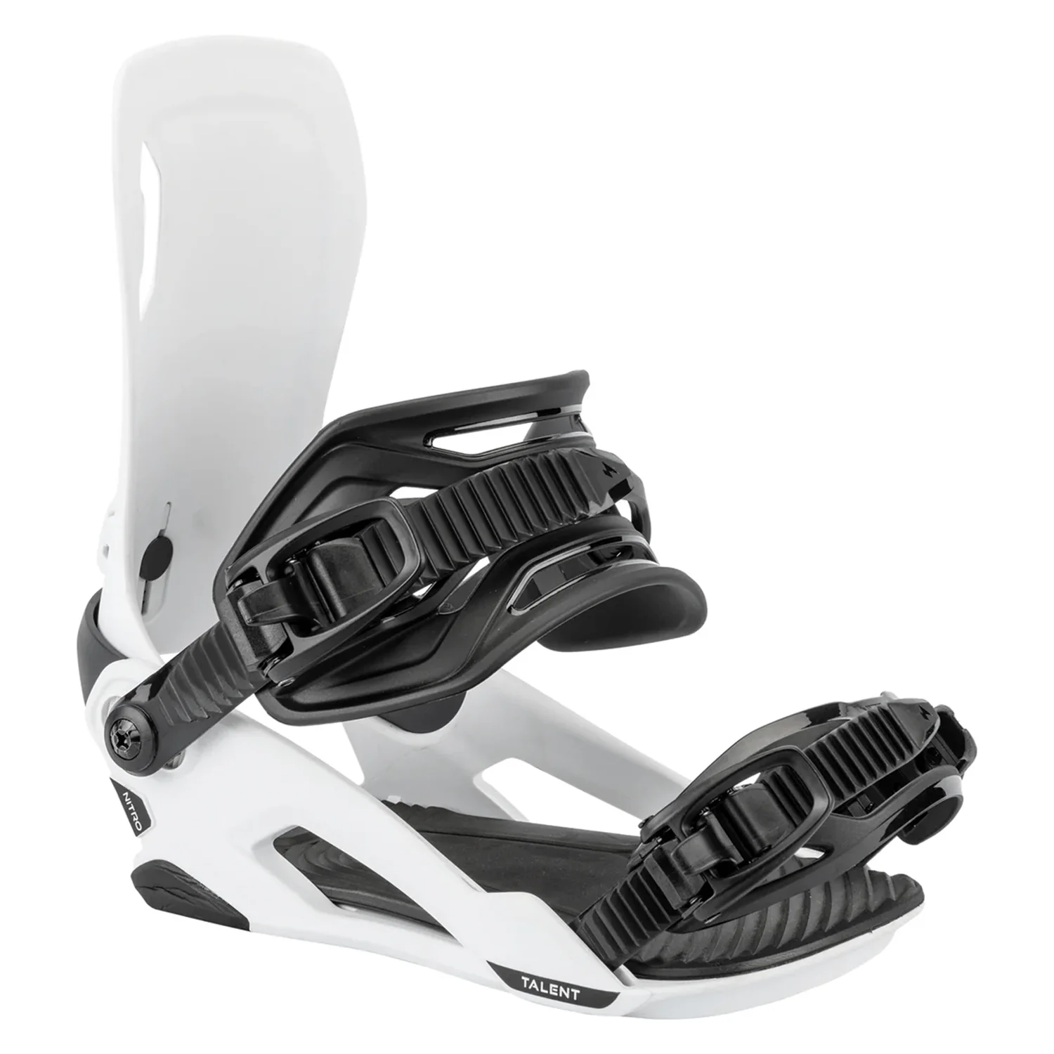 Nitro Talent Snowboard Bindings 2026 White - Image 2