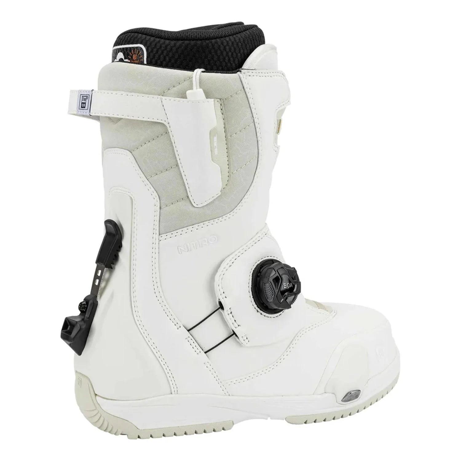 Nitro Women's Cave Step On TLS Snowboard Boots 2025 White - Image 2