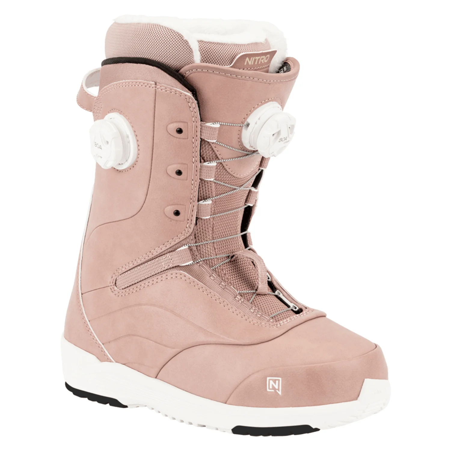 Nitro Women's Crown BOA Snowboard Boots 2026 Rose
