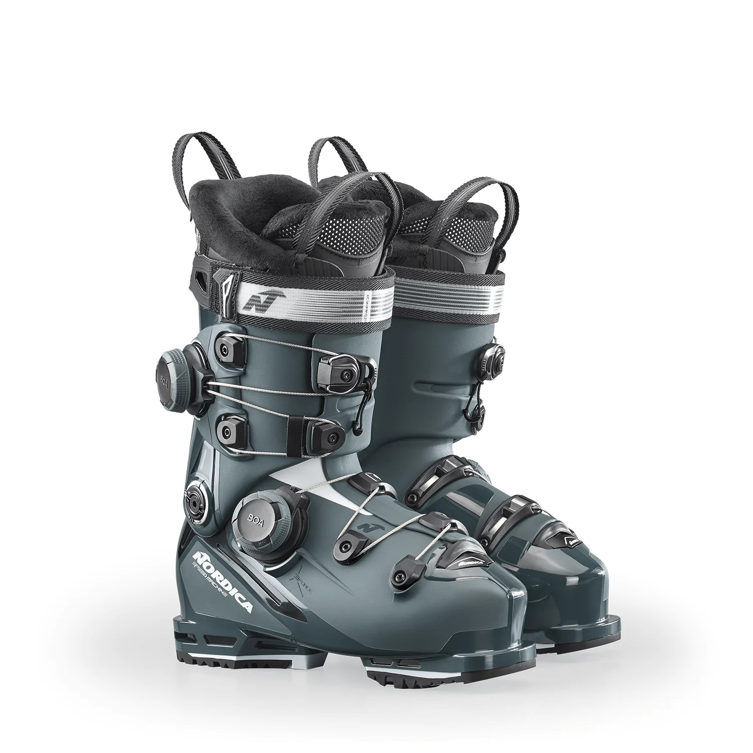 Nordica Women's Speedmachine 3 105 BOA DD Ski Boot 2027 Green/Black/Aquamarine
