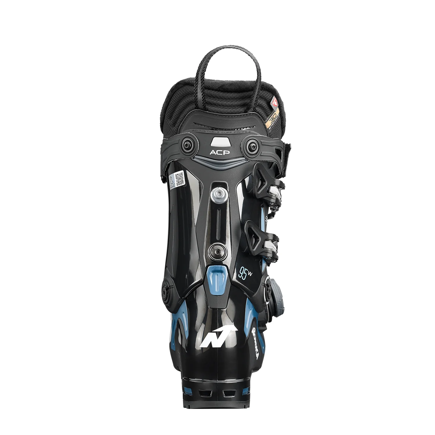 Nordica Women's Speedmachine 3 BOA 95 Ski Boot 2027 Black/Light Blue/White - Image 4