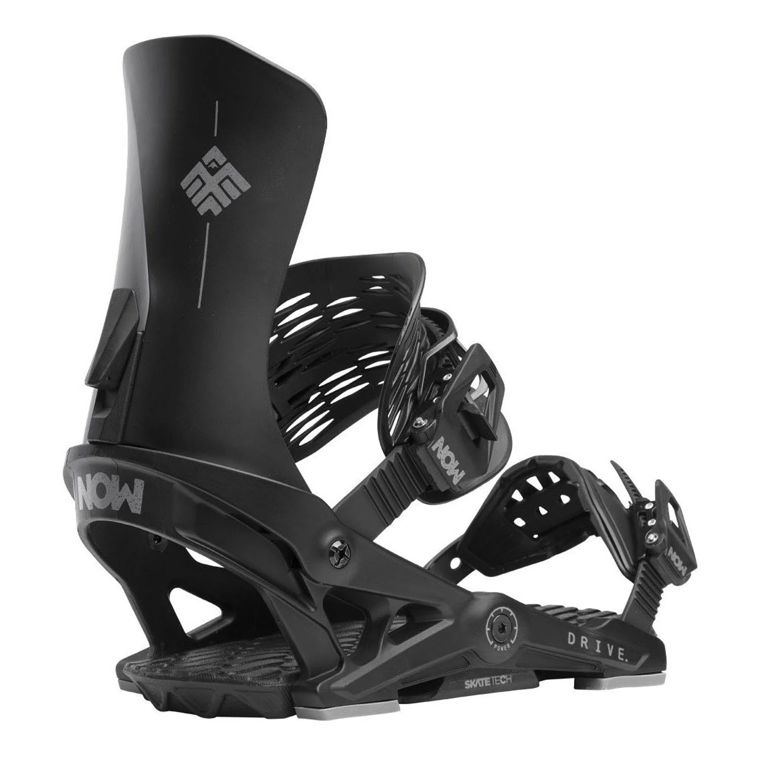 Now Men's Drive Snowboard Bindings 2024 Black