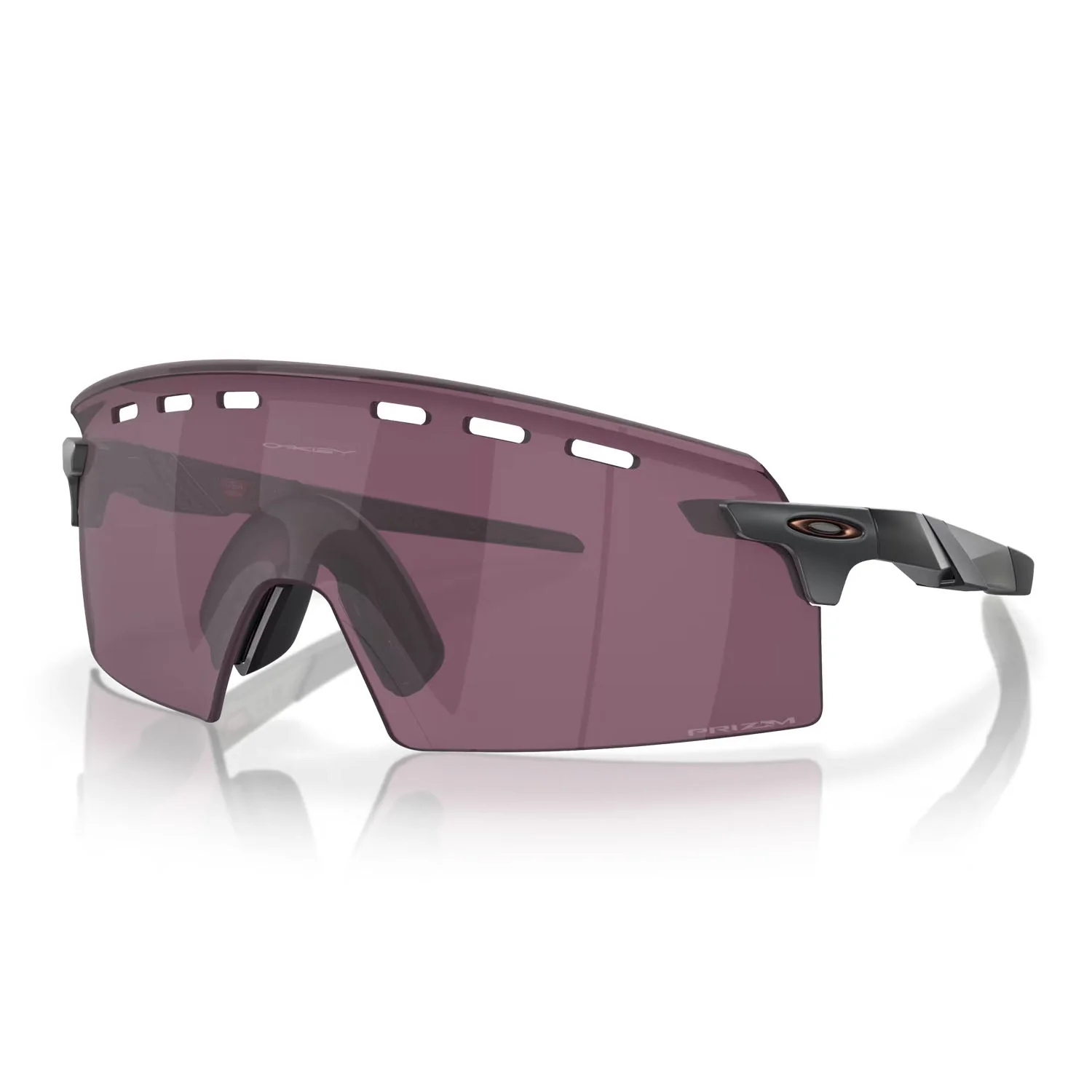 Oakley Encoder Strike Sunglasses Matte Grey Smoke/Prizm Road Black