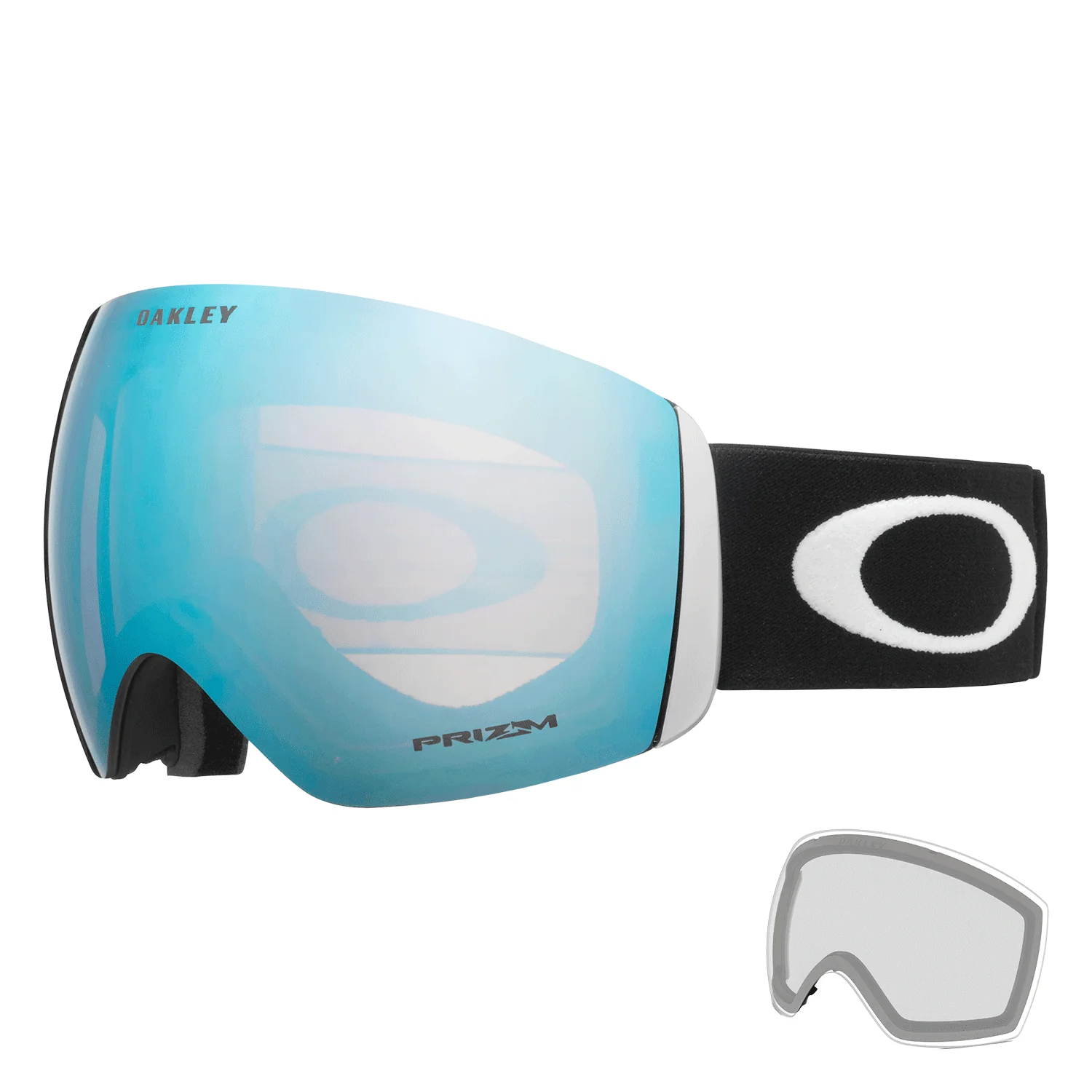 Oakley Flight Deck L Goggles Matte Black/Prizm Sapphire + Prizm Clear