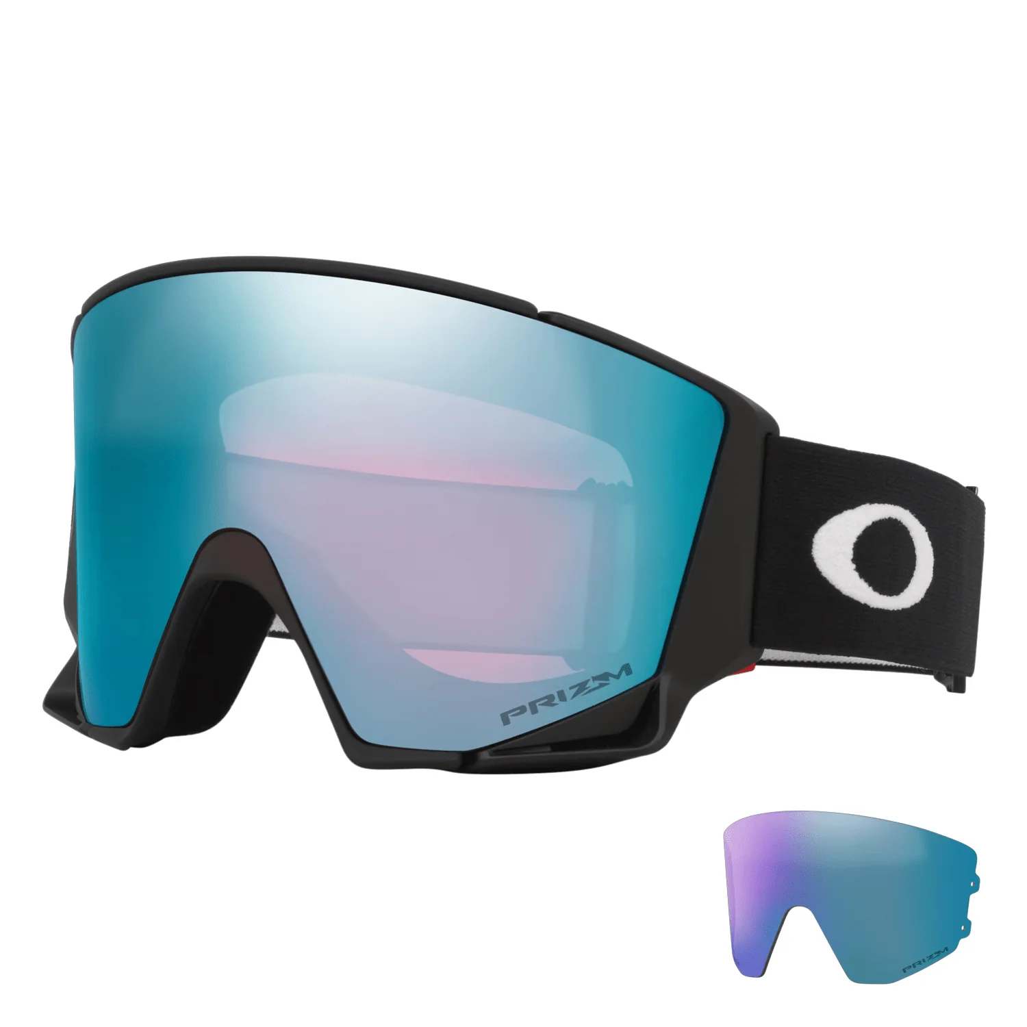 Oakley Flow Scape L Goggles Matte Black/Prizm Sapphire + Prizm Iced