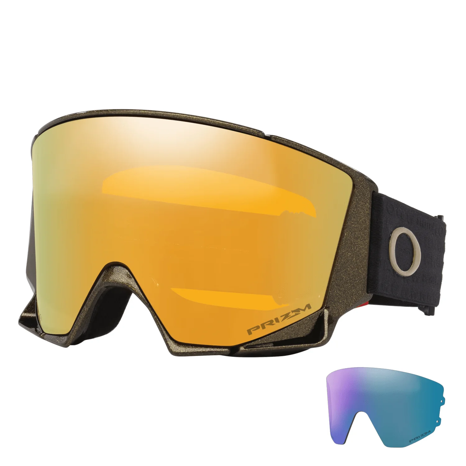 Oakley Flow Scape L Low Bridge Fit Goggles 50th Anniversary/Prizm 24K + Prizm Iced