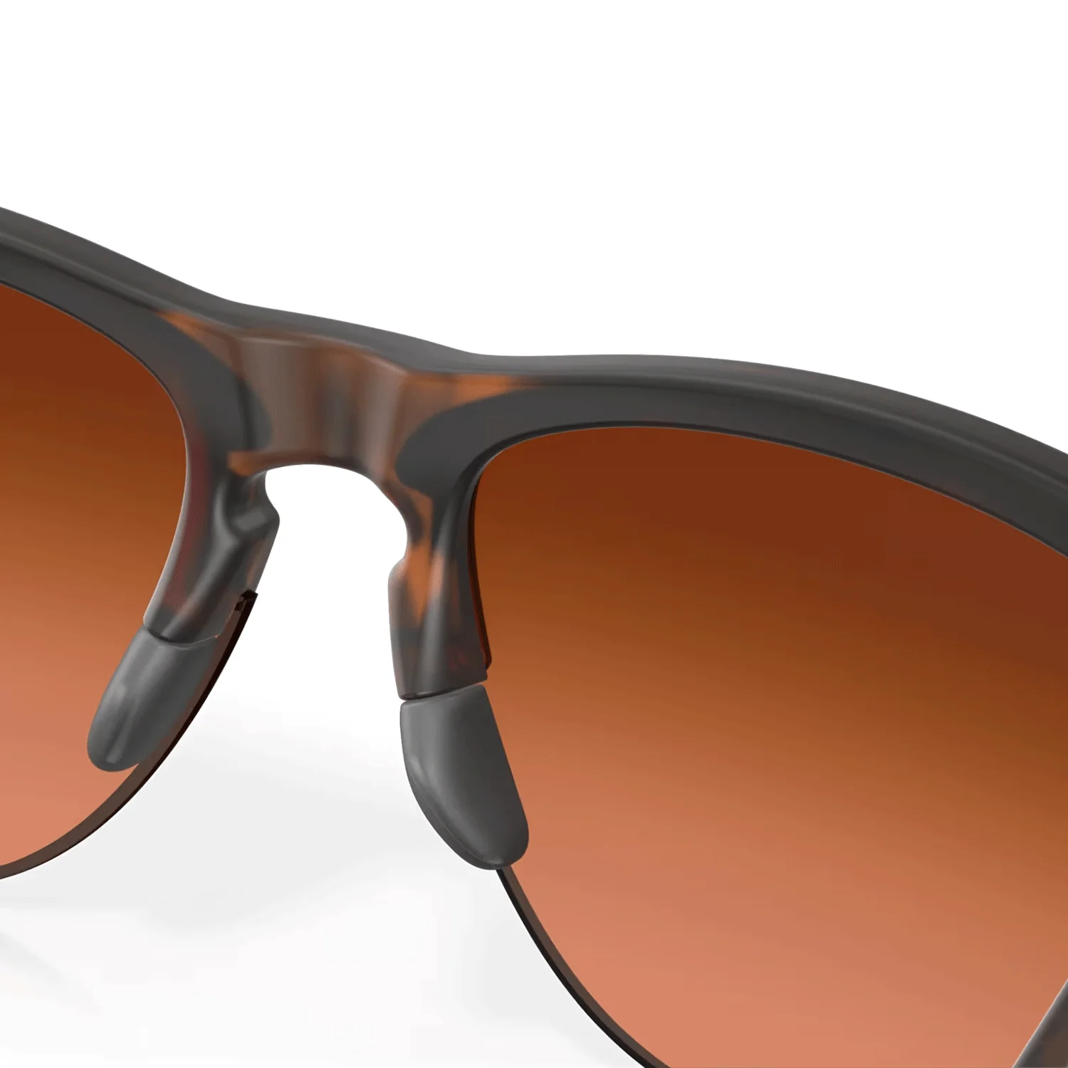 Oakley Frogskins Lite Sunglasses Matte Brown Tortoise/Prizm Brown Gradient - Image 3