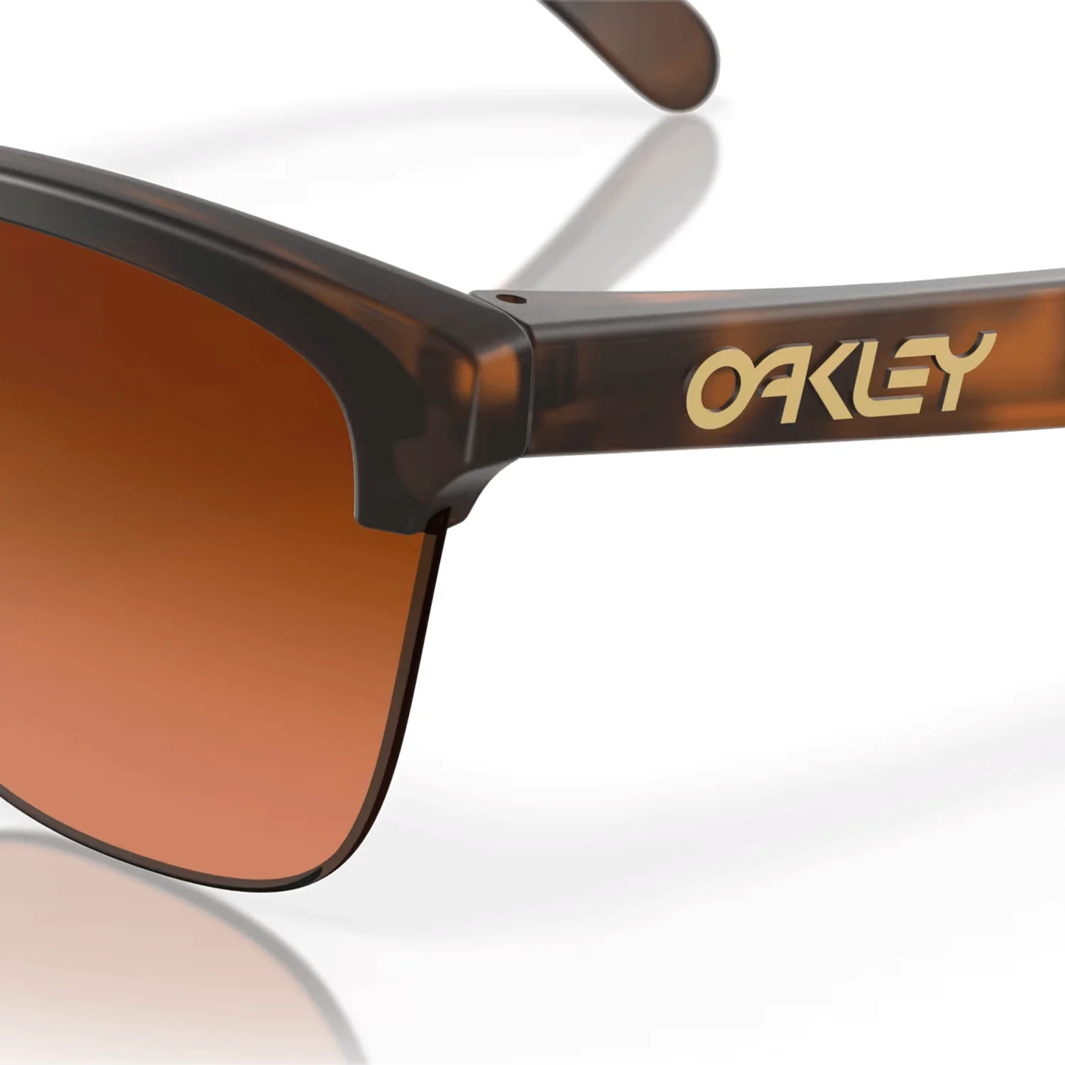 Oakley Frogskins Lite Sunglasses Matte Brown Tortoise/Prizm Brown Gradient - Image 4