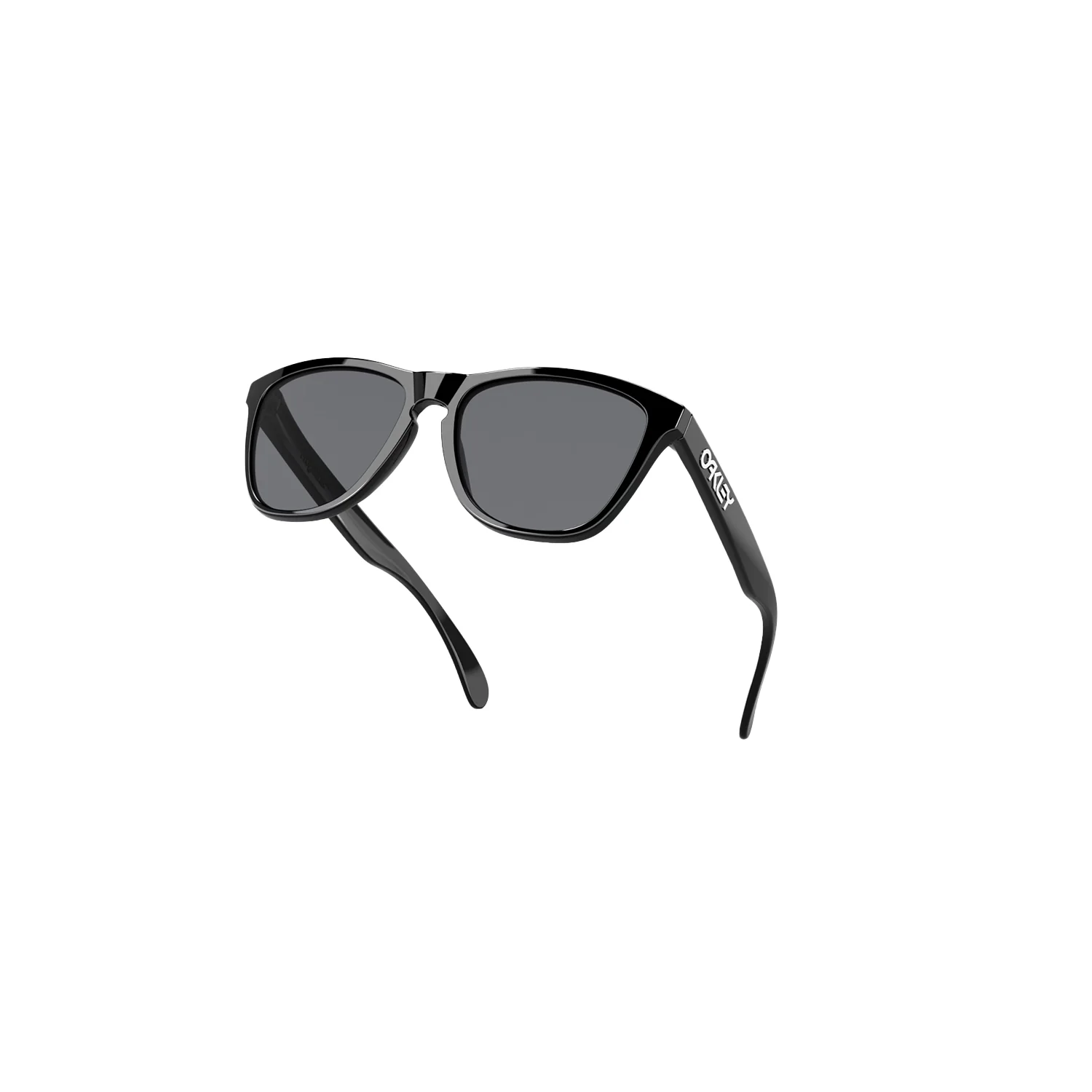 Oakley Frogskins Sunglasses Matte Black/Grey - Image 3