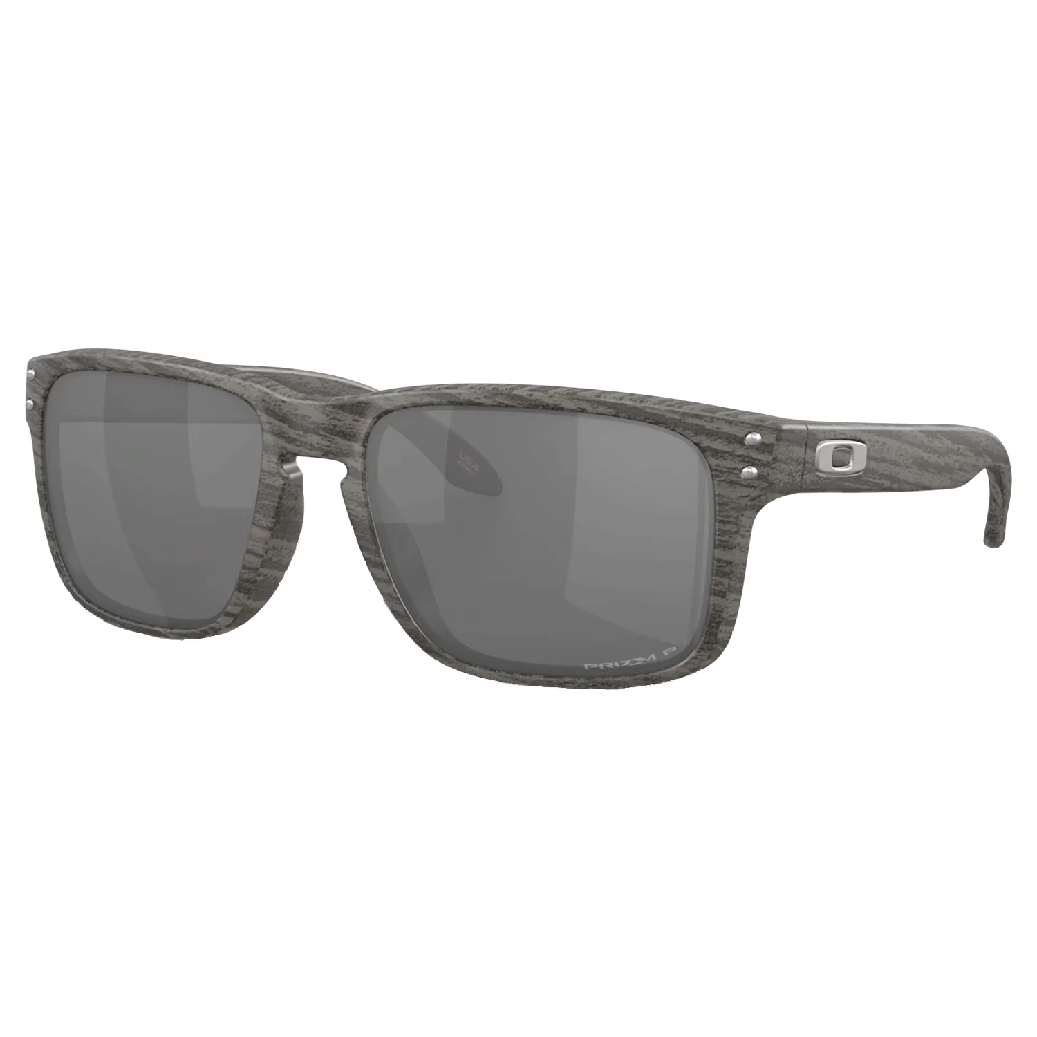 Oakley Holbrook Sunglasses Woodgrain/Prizm Black Polarized