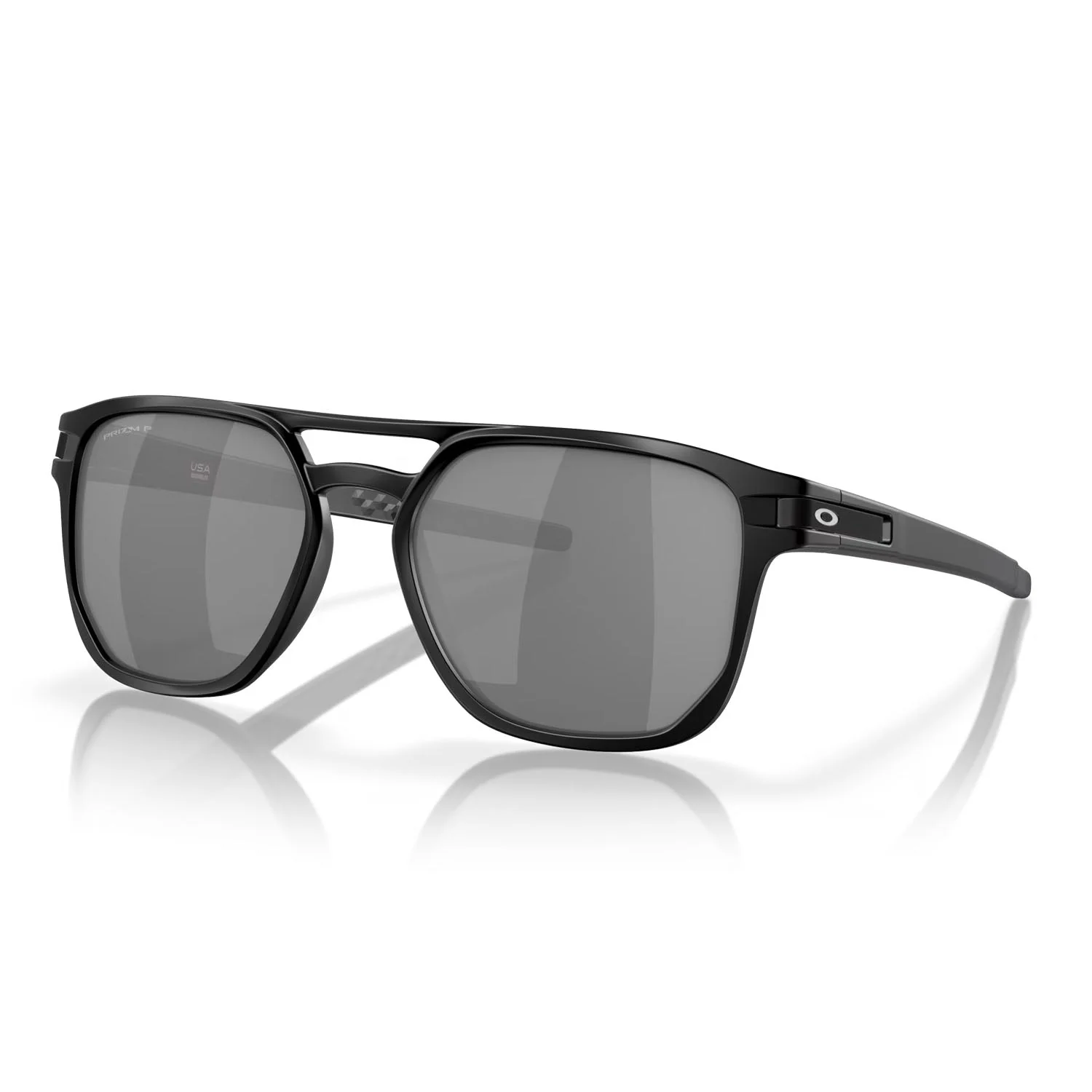 Oakley Latch Beta Sunglasses Matte Black/Prizm Black Polarized