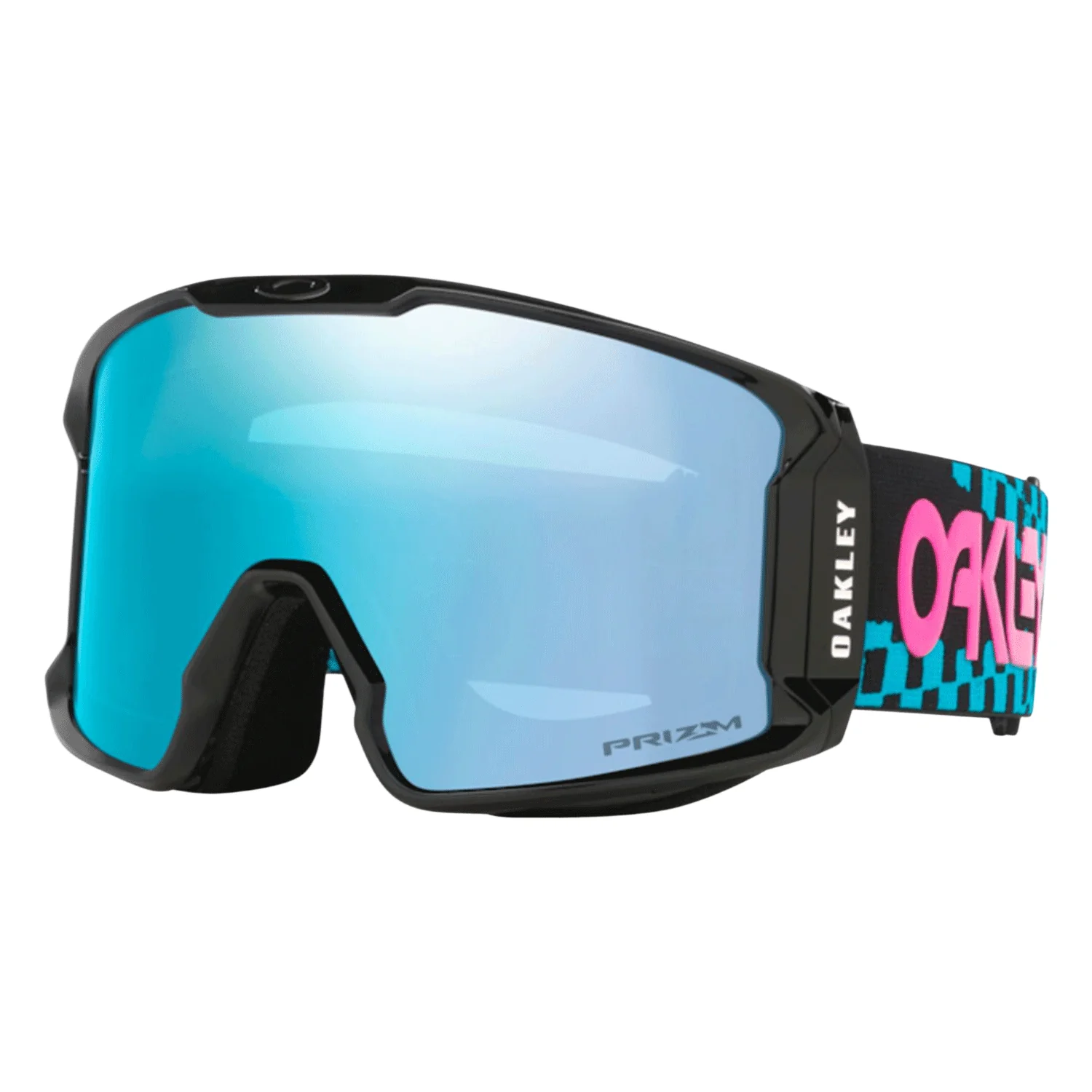 Oakley Line Miner L Goggles Chex Black/Prizm Snow Sapphire Iridium