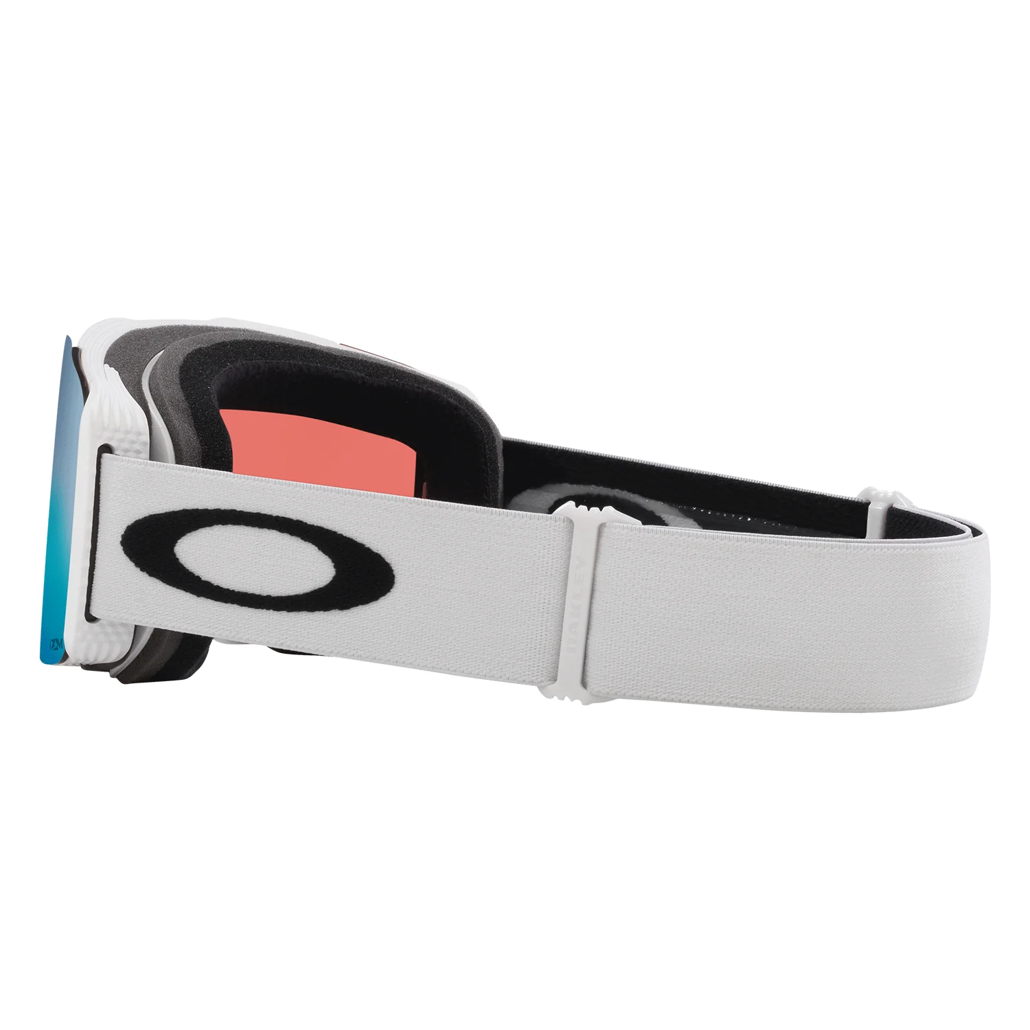 Oakley Line Miner Pro M Low Bridge Fit Goggles Matte White/Prizm Sapphire Iridium + Prizm Iced Iridium - Image 2