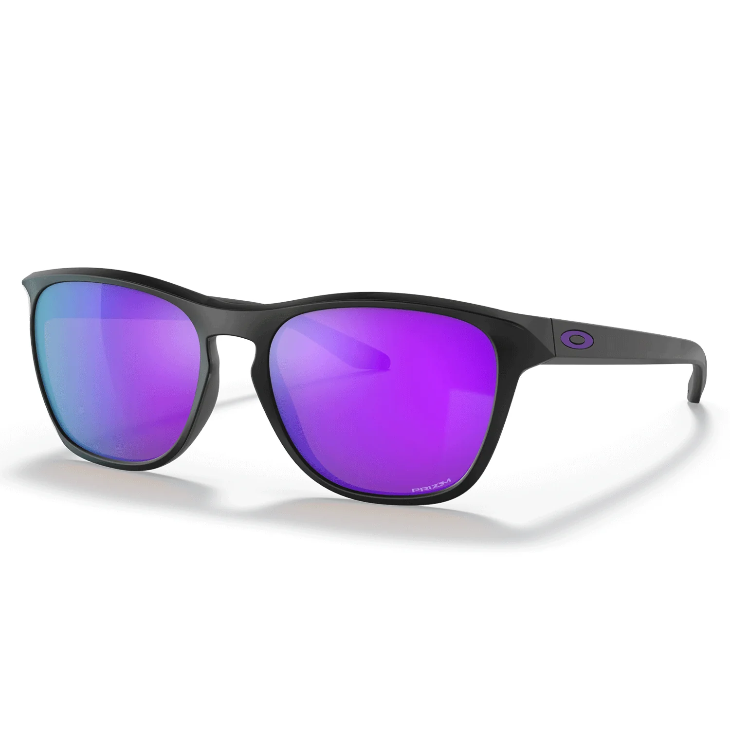 Oakley Manorburn Sunglasses Matte Black/Prizm Violet