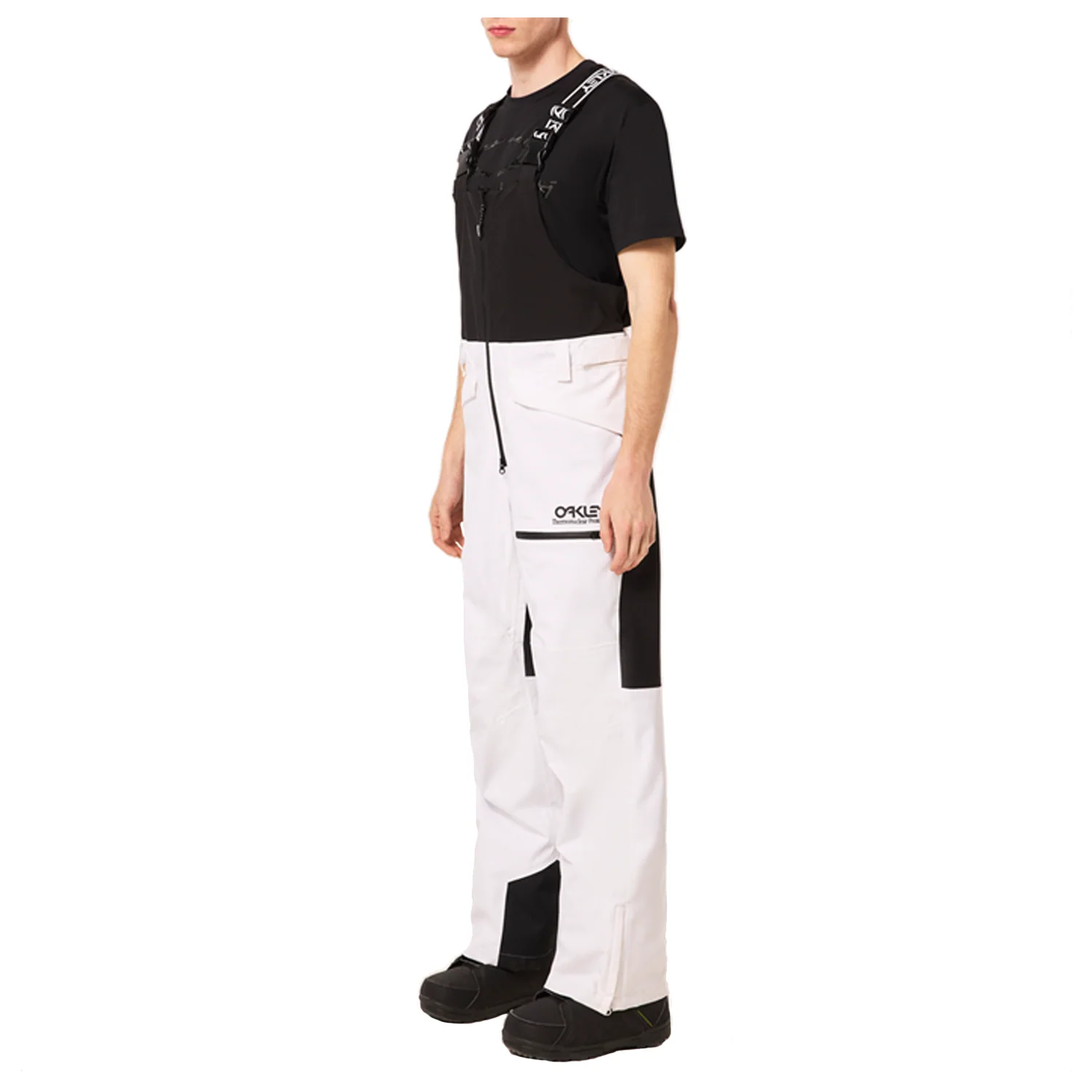Oakley Men's TNP Shell Bib Pant 2024 White - Image 2