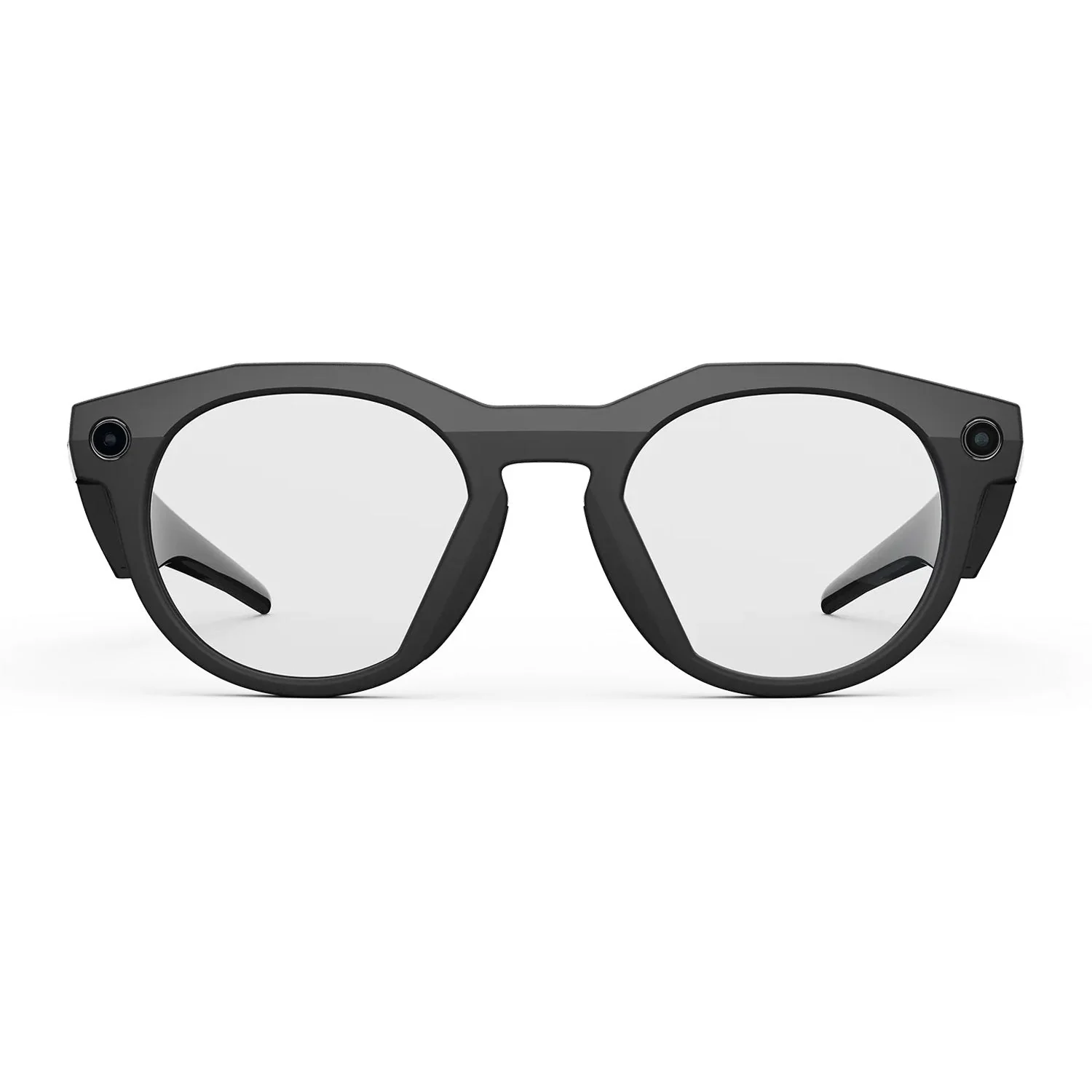 Oakley Meta HSTN Sunglasses Black/Transitions Amethyst - Image 2