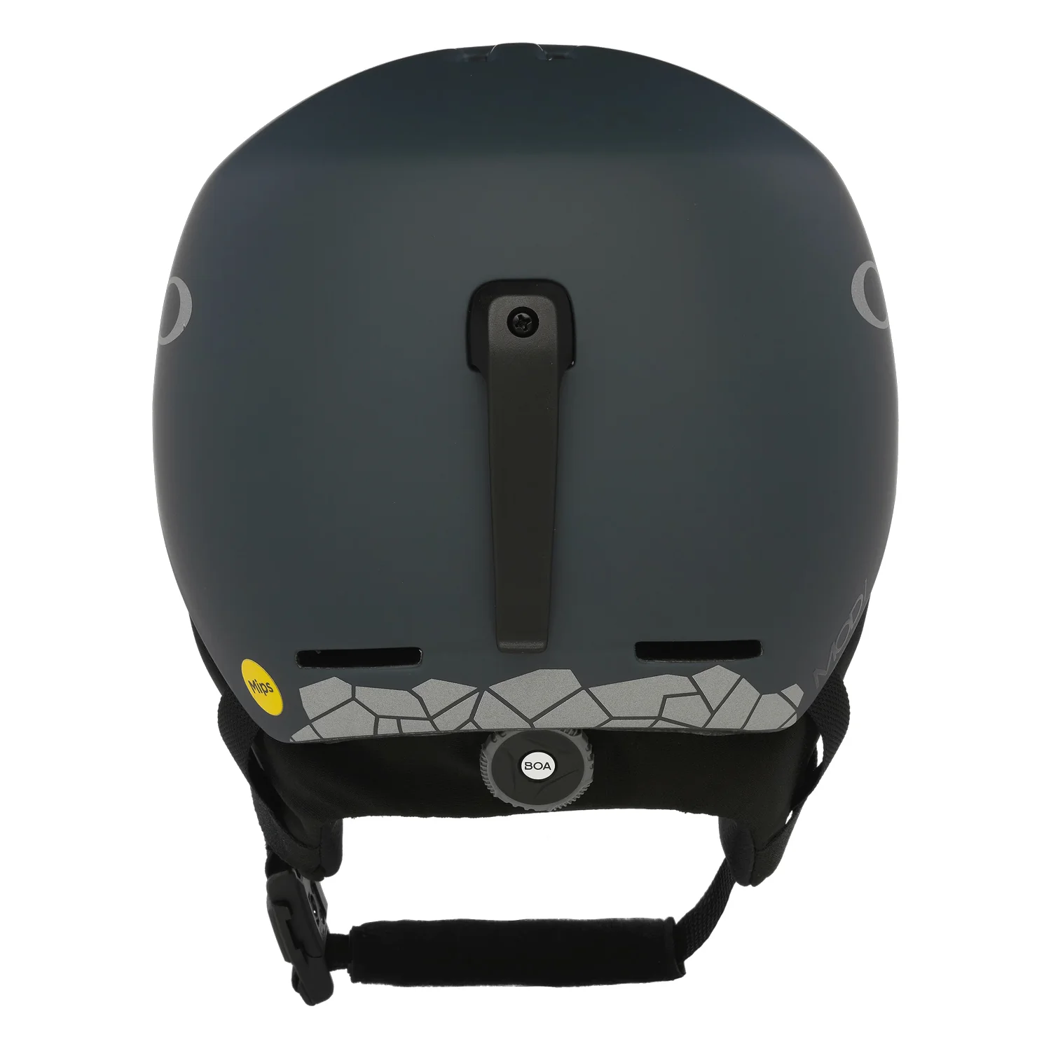Oakley MOD1 MIPS Helmet India Ink w/Metallic Silver - Image 3