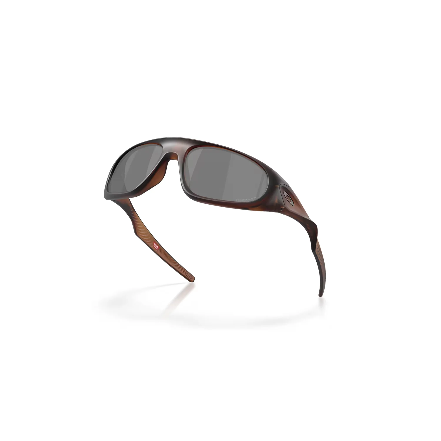 Oakley Neoforma Sunglasses Matte Rootbeer/Prizm Black Polarized - Image 3
