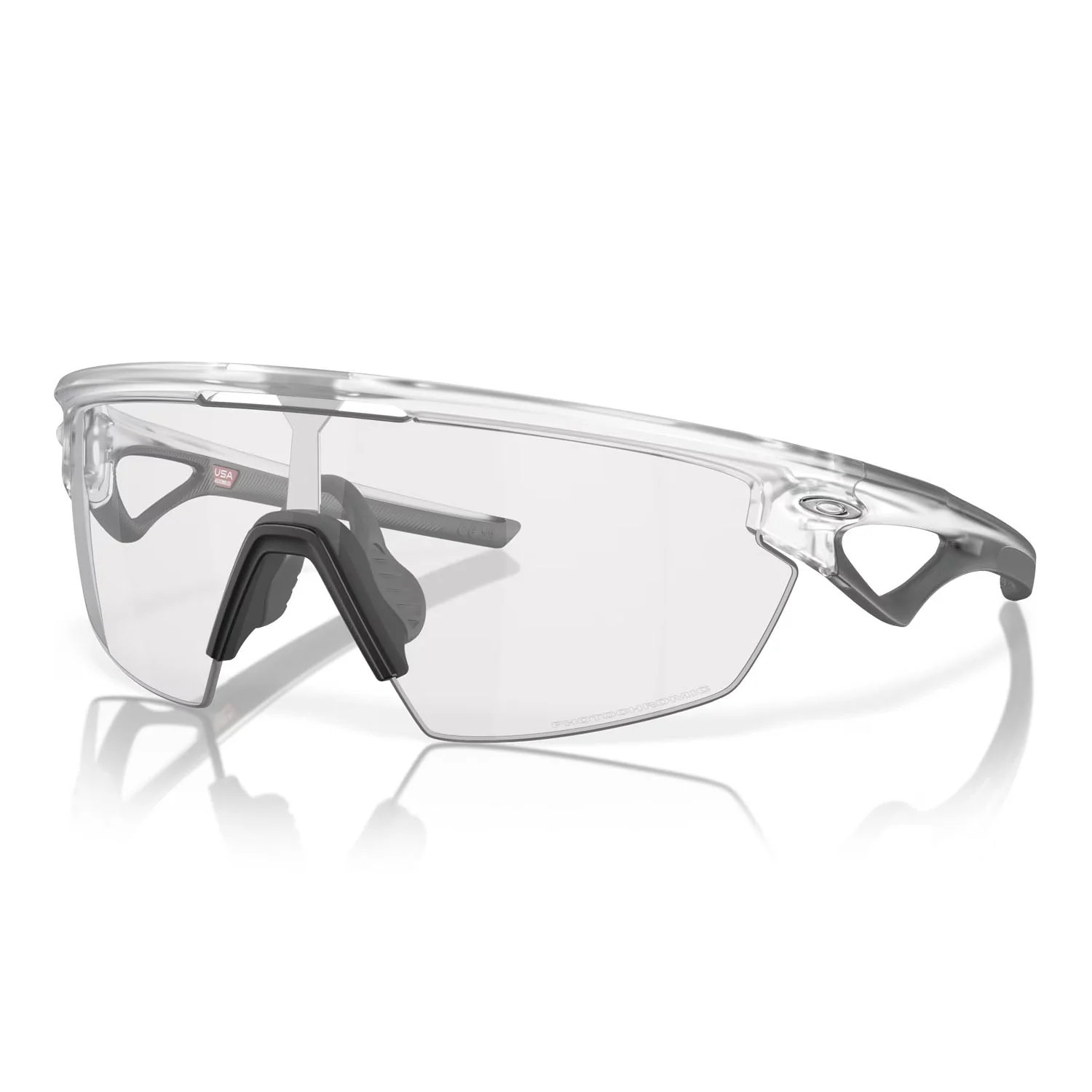 Oakley Sphaera Sunglasses Matte Clear/Clear Photochromic