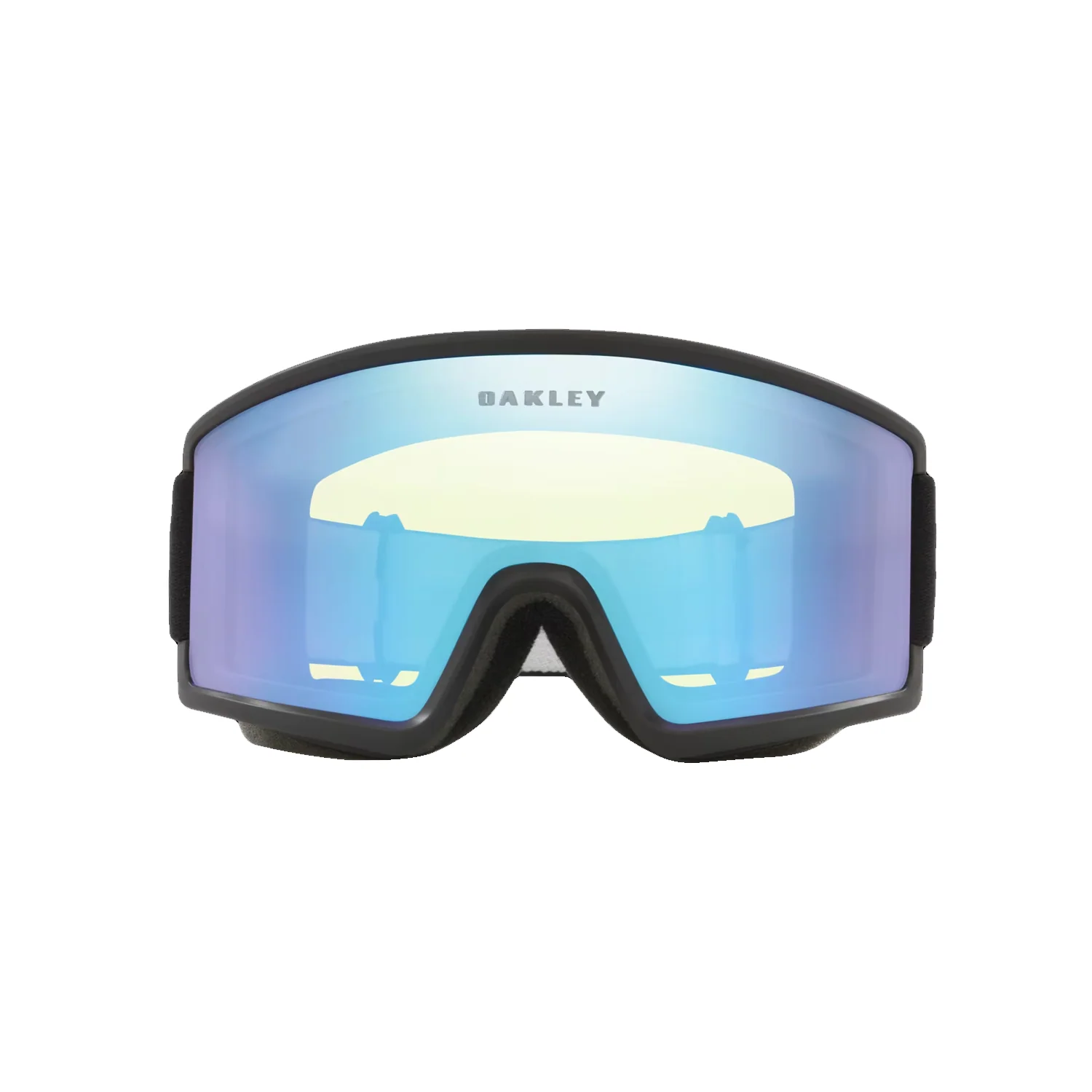 Oakley Target Line L Goggles Matte Black/HI Yellow Iridium + Dark Grey - Image 2