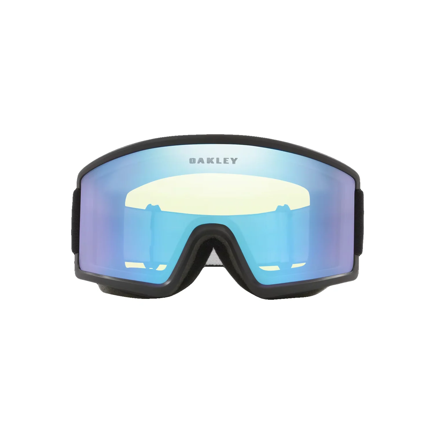 Oakley Target Line M Goggles Matte Black/HI Yellow Iridium + Dark Grey - Image 2