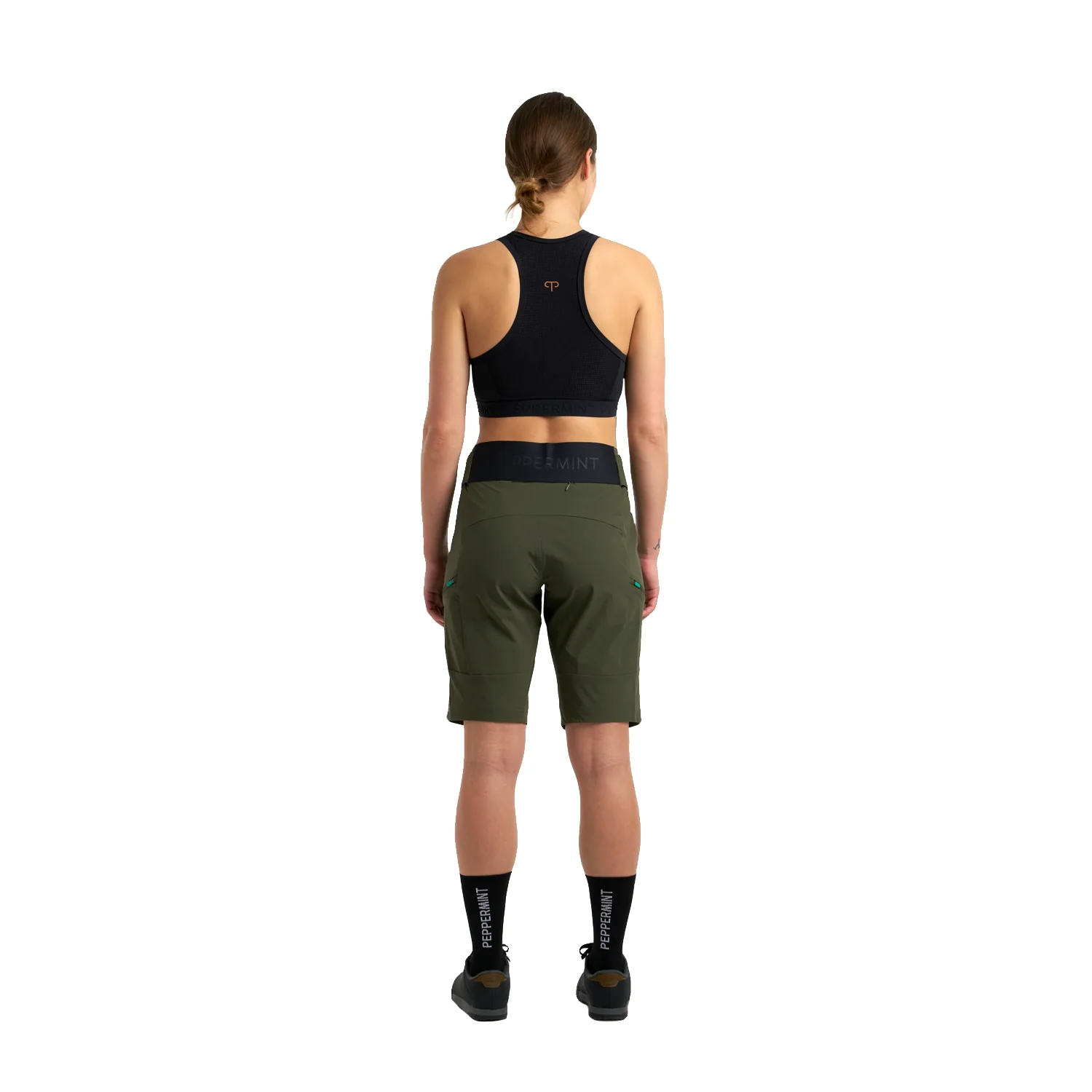 Peppermint Women's MTB Tech Short Spruce - Image 2