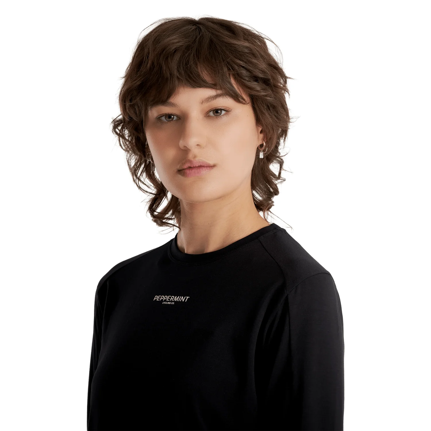 Peppermint Women's Peak L/S Jersey Black - Image 3