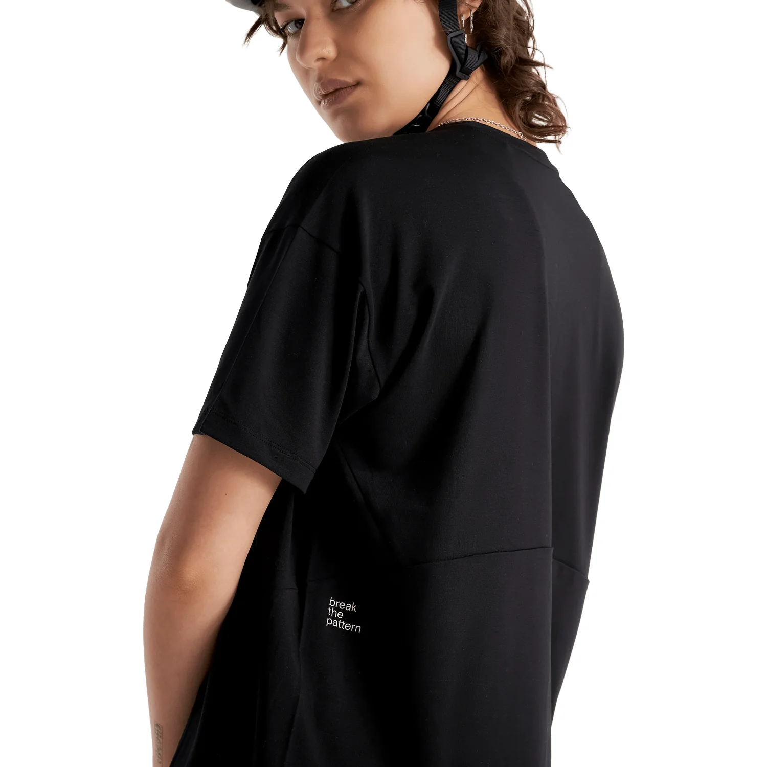 Peppermint Women's Peak S/S Jersey Black - Image 3